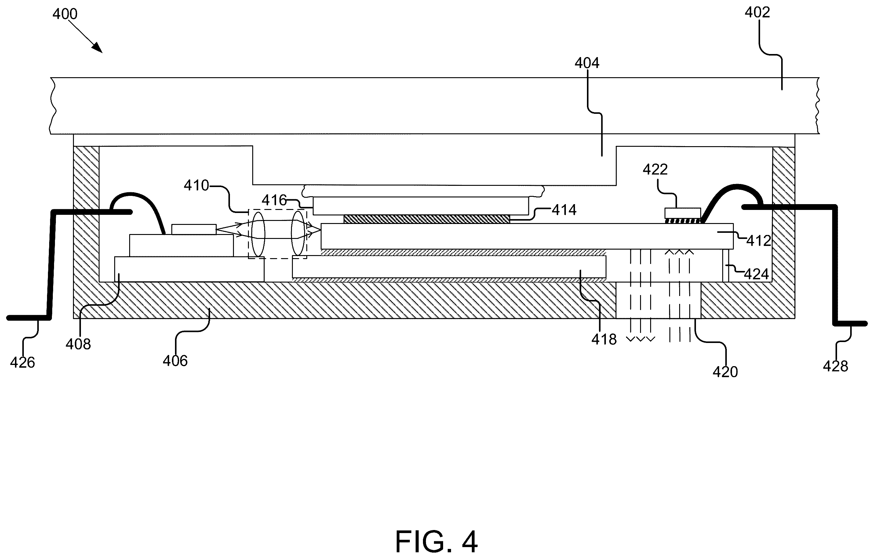Patent US12332380 Figure 7 – Chip packaging in light detection and ranging (LIDAR) sensor system