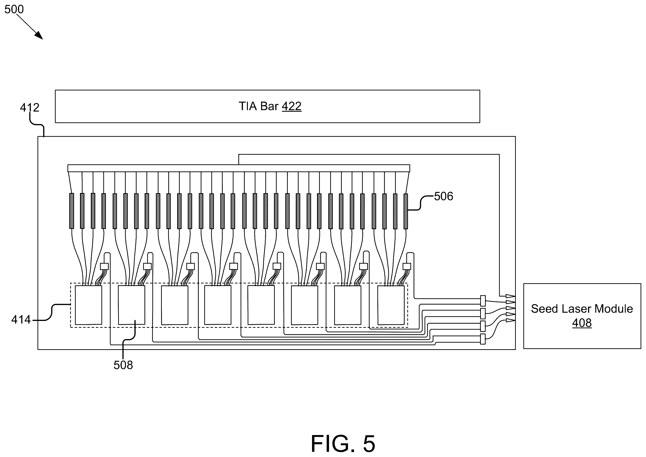 Patent US12332380 Figure 8 – Chip packaging in light detection and ranging (LIDAR) sensor system