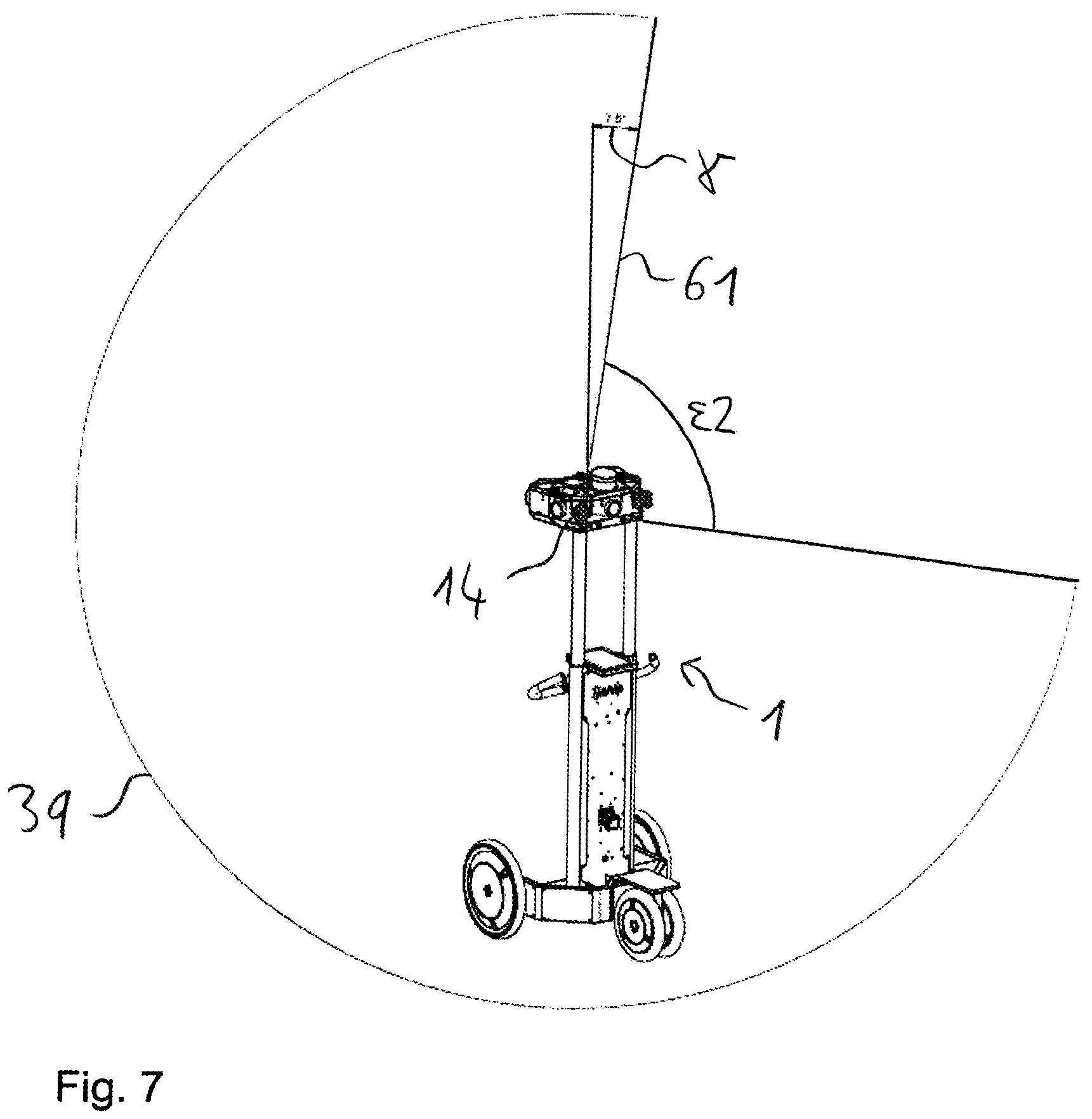 Patent US12332382 Figure 7 – Mobile apparatus and method for capturing an object space