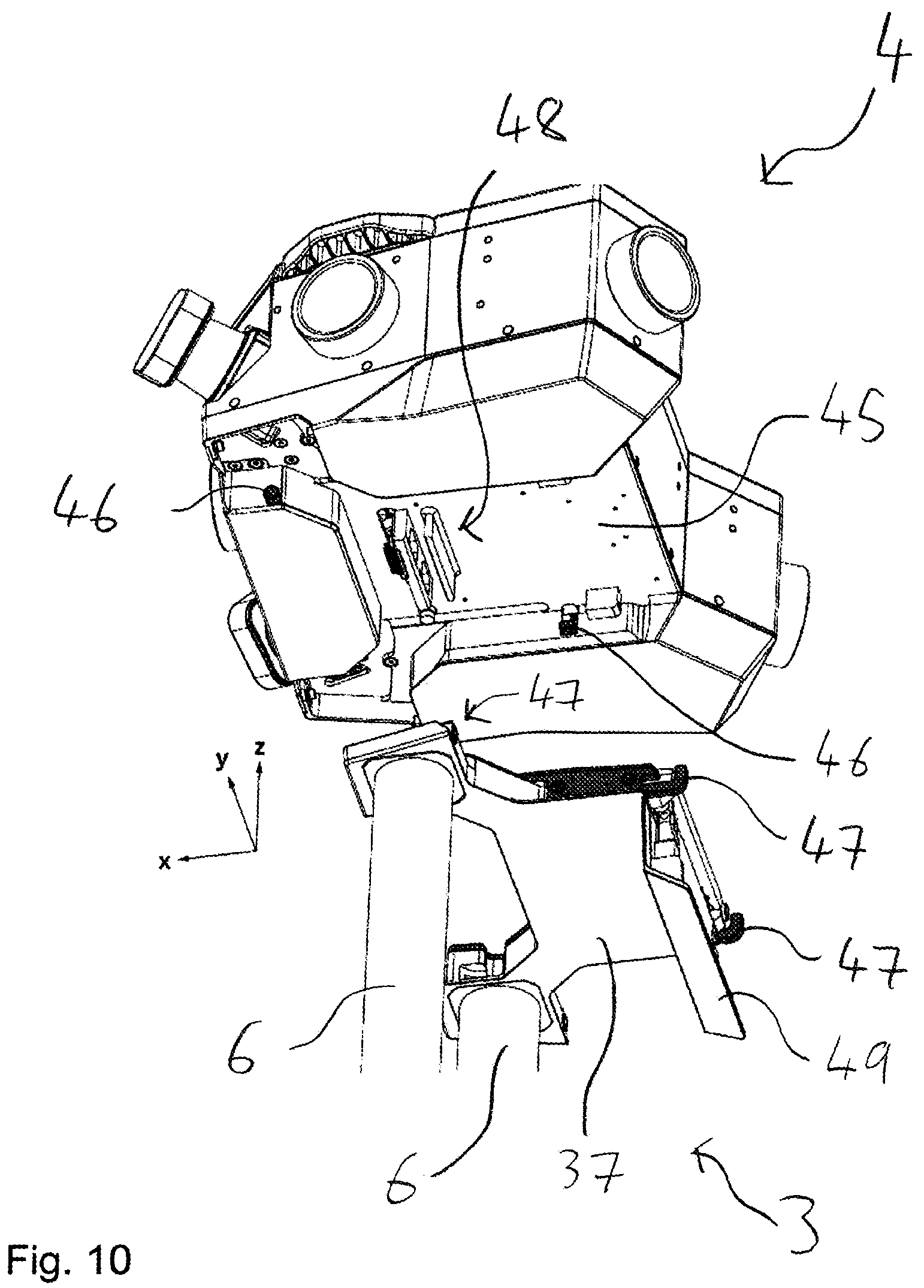 Patent US12332382 Figure 10 – Mobile apparatus and method for capturing an object space