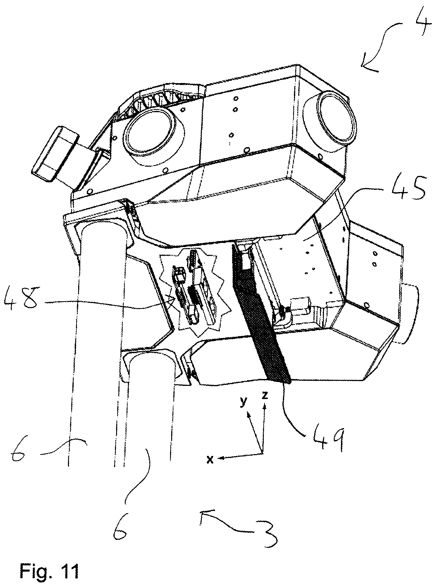 Patent US12332382 Figure 11 – Mobile apparatus and method for capturing an object space