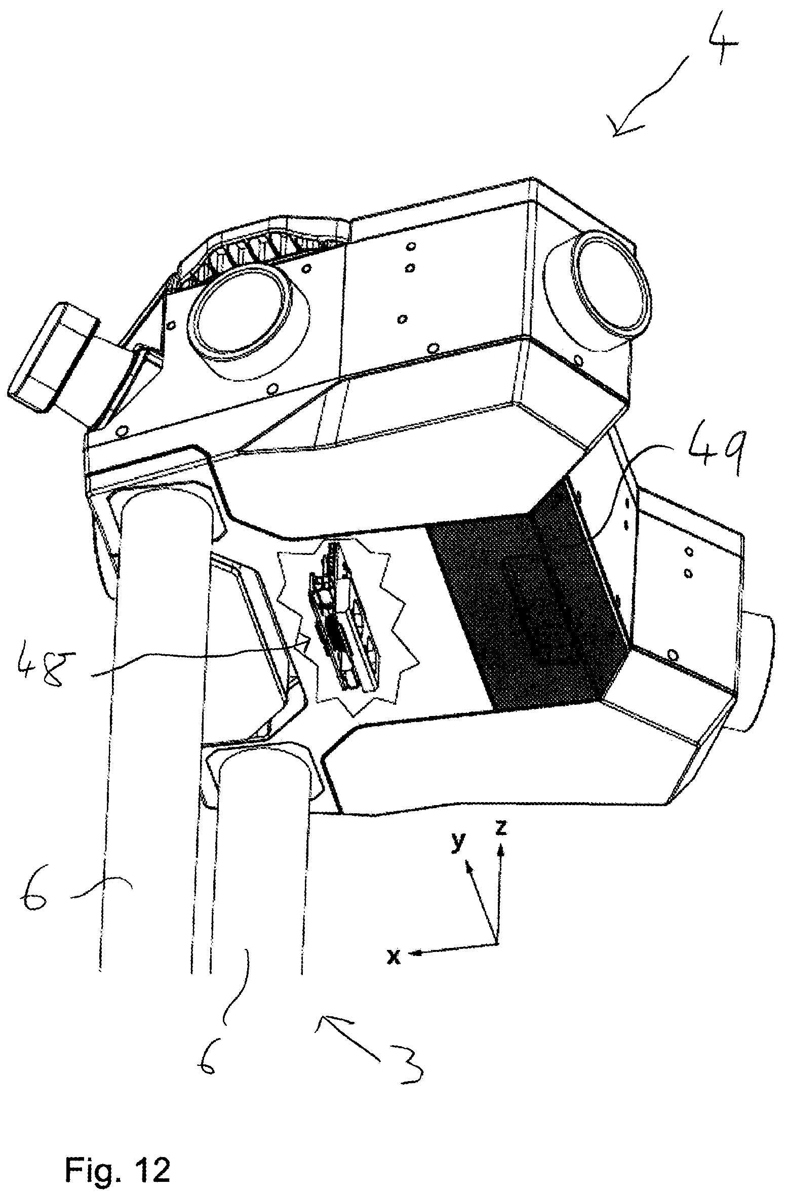Patent US12332382 Figure 12 – Mobile apparatus and method for capturing an object space