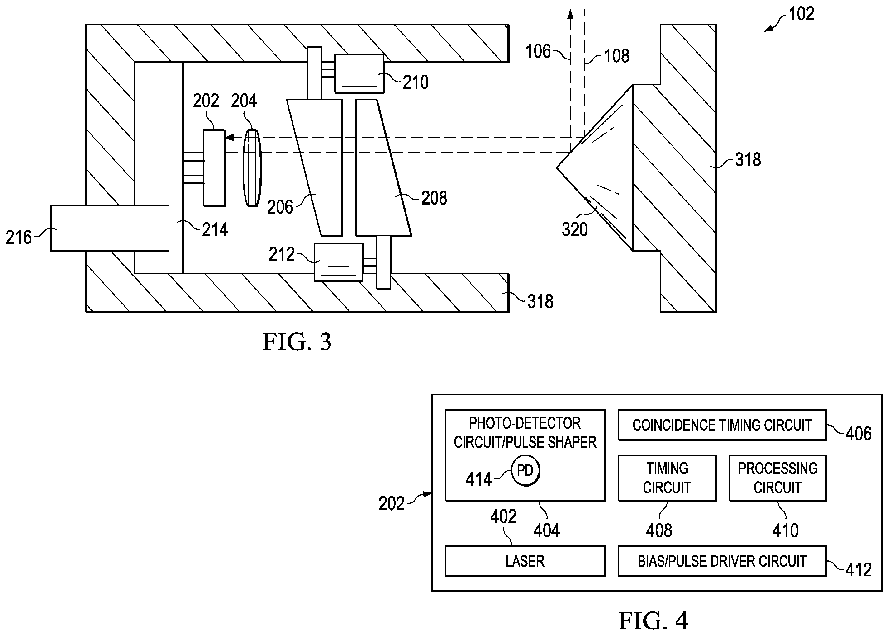 Patent US12332383 Figure 2 – Compact chip scale lidar solution