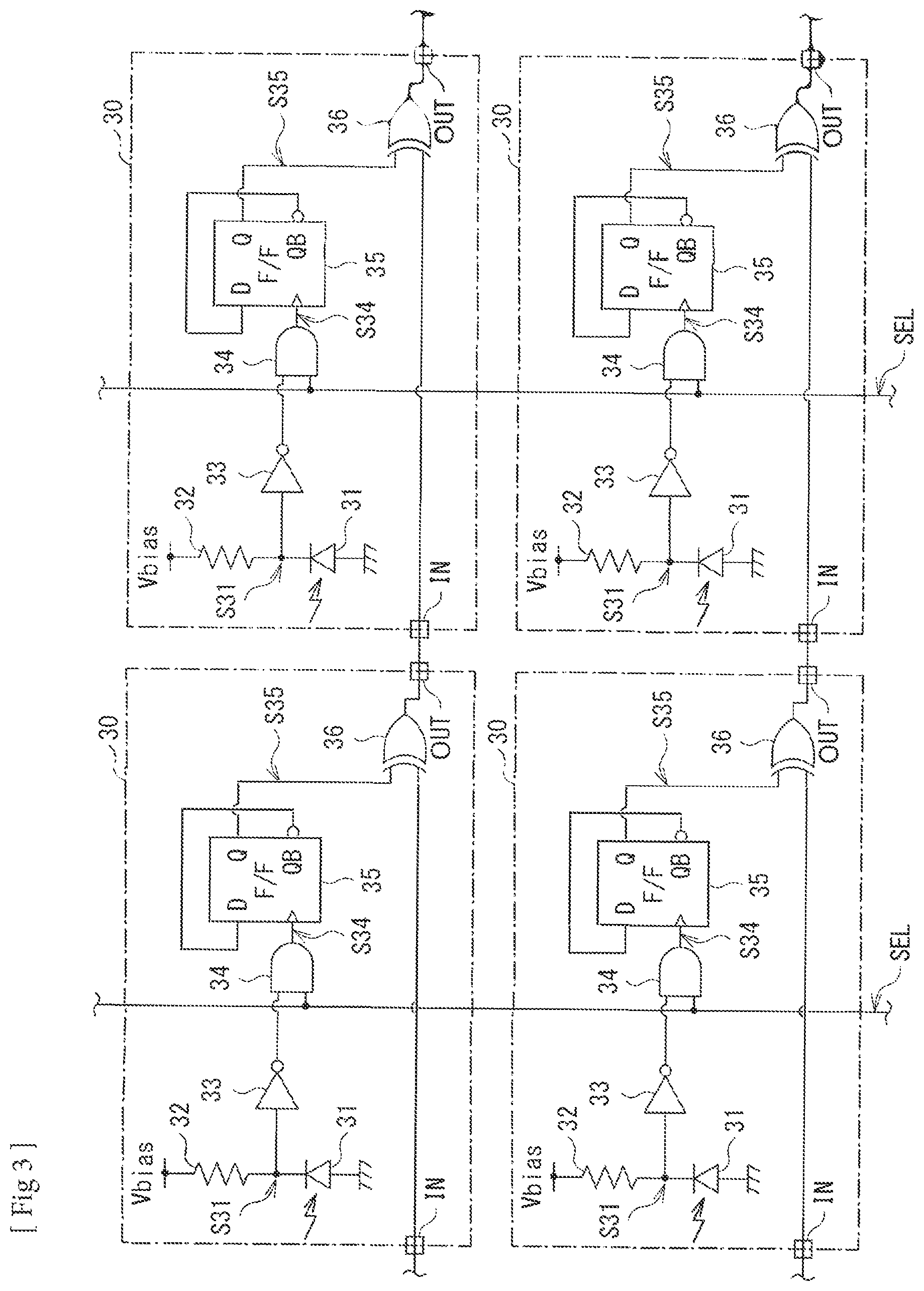 Patent US12332385 Figure 3 – Time measurement device and time measurement unit