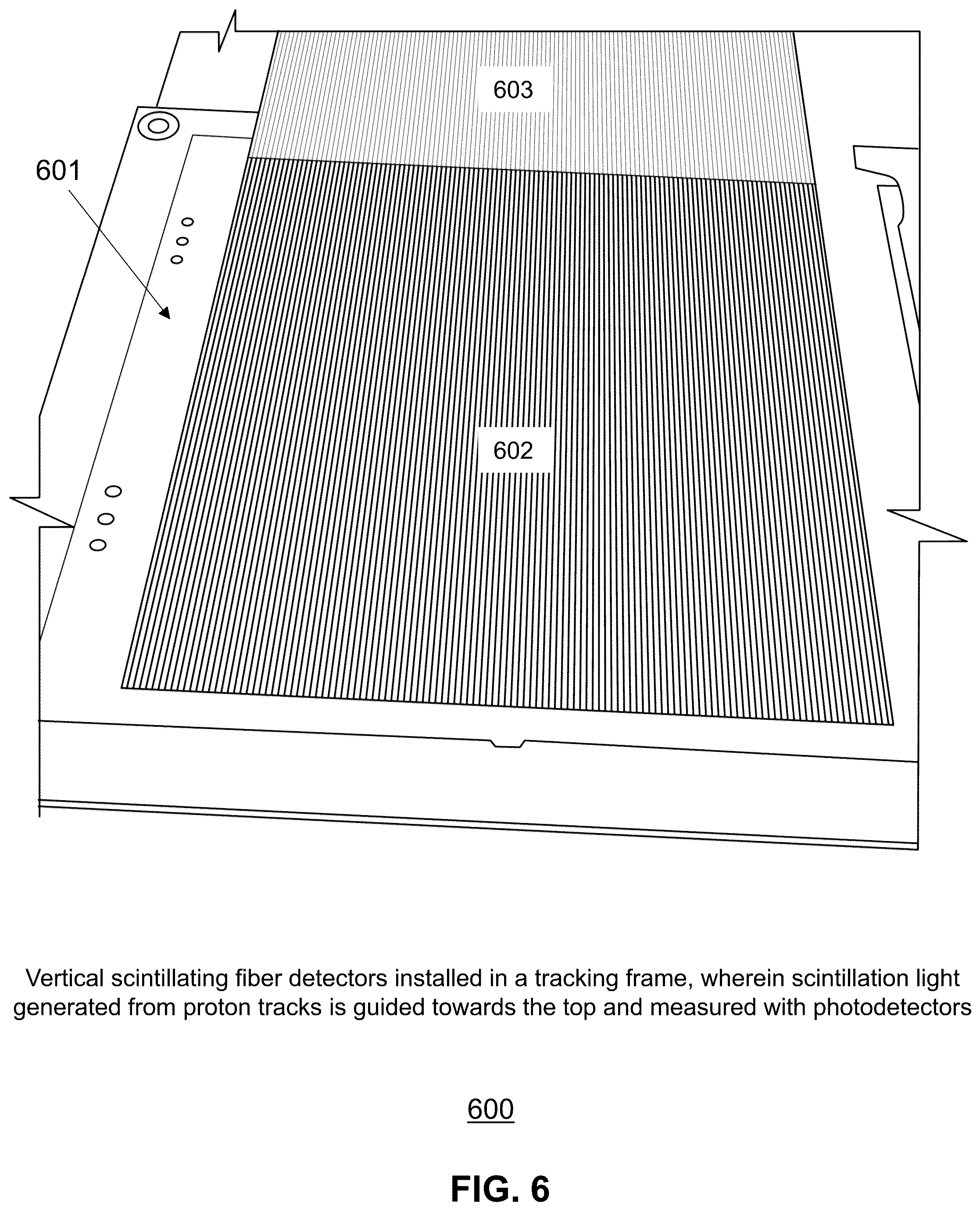 Patent US12332393 Figure 6 – Method to register an optical tracking system with a particle detector system