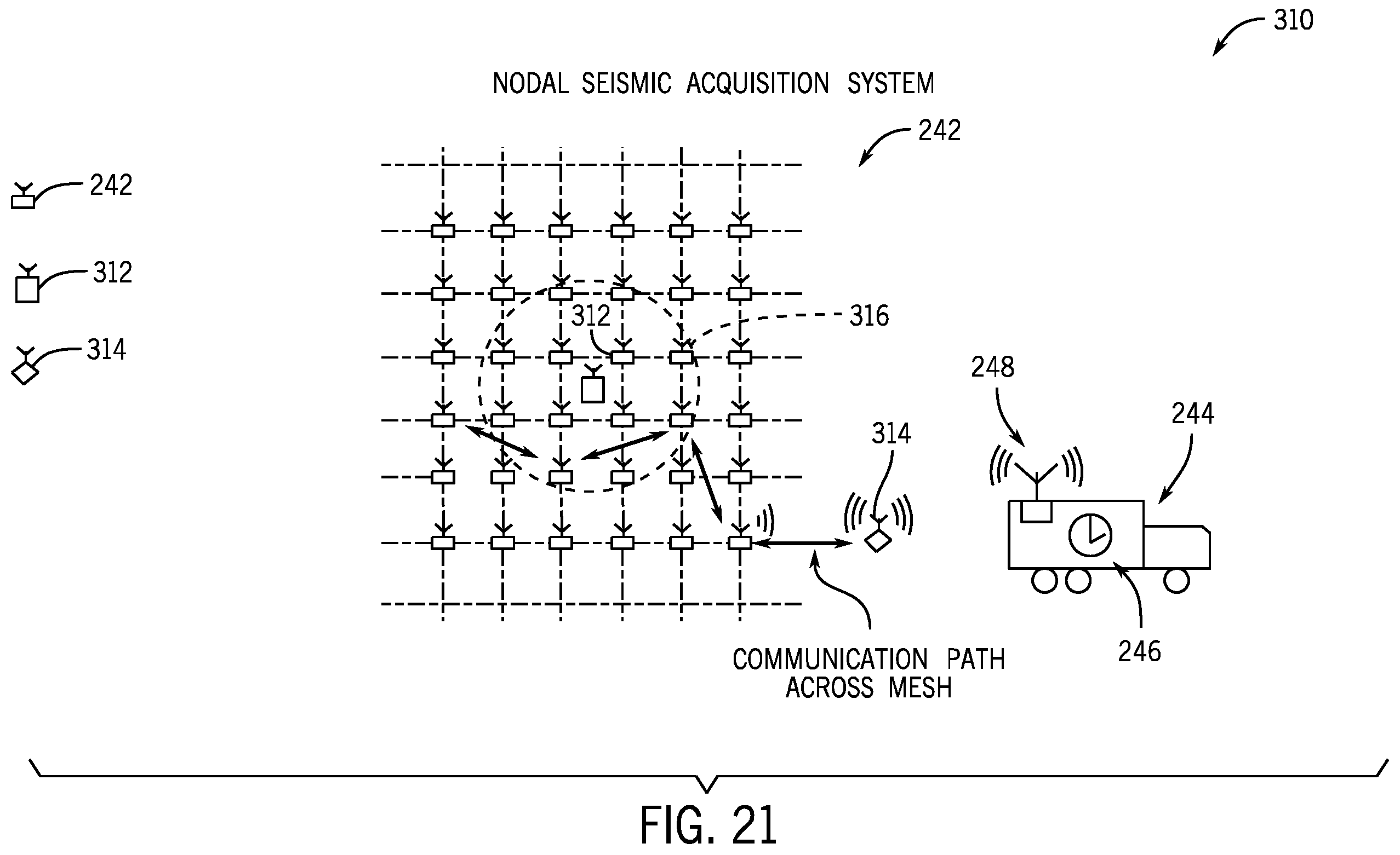 Patent US12332397 Figure 14 – Systems and methods for enhancing data acquisition operations in seismic surveys