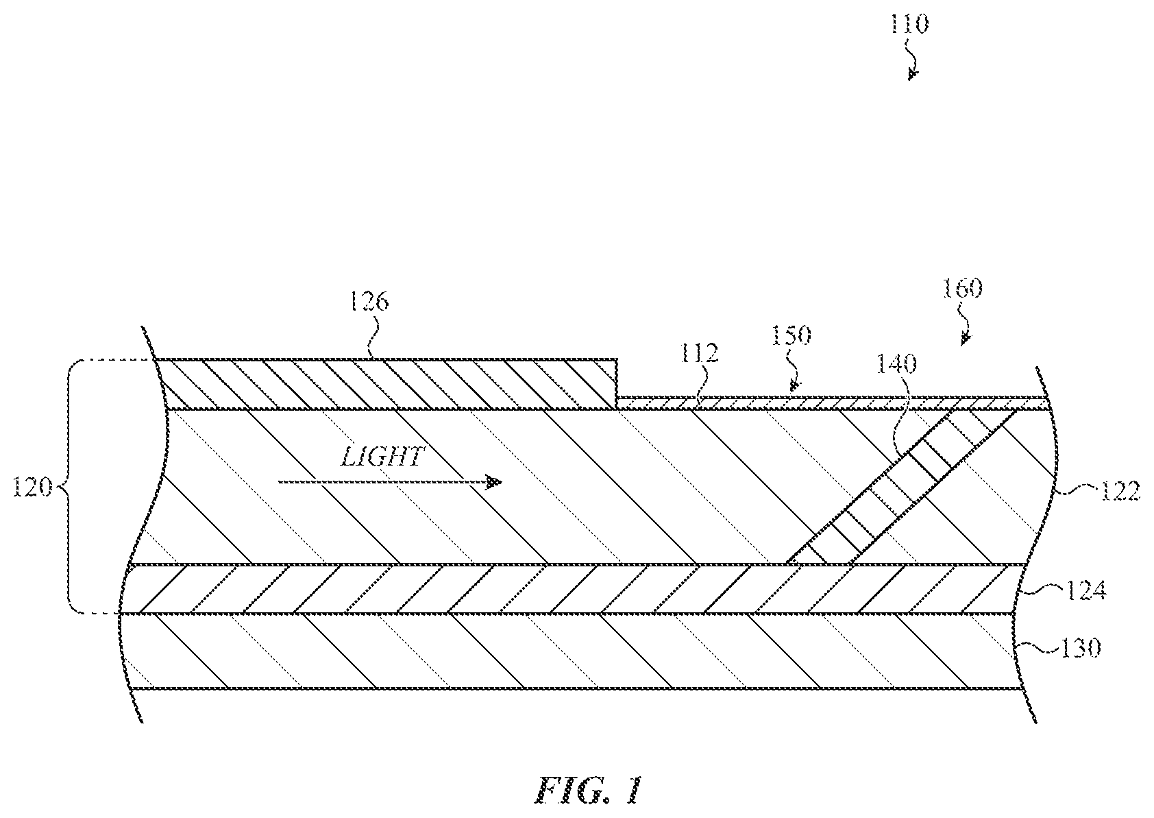 Patent US12332408 Figure 1 – Anti-reflective optical structures for optical systems