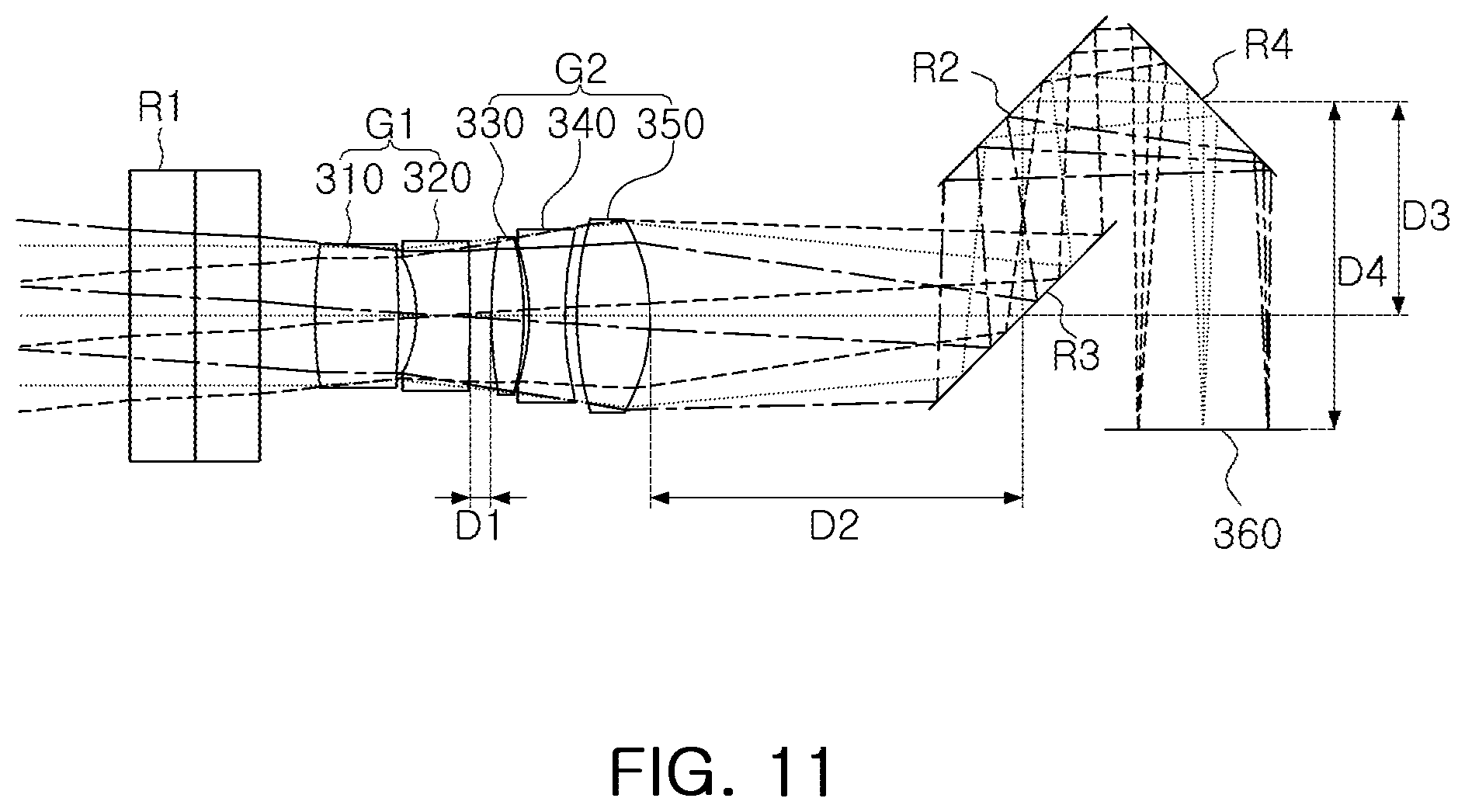 Patent US12332411 Figure 11 – Optical imaging system
