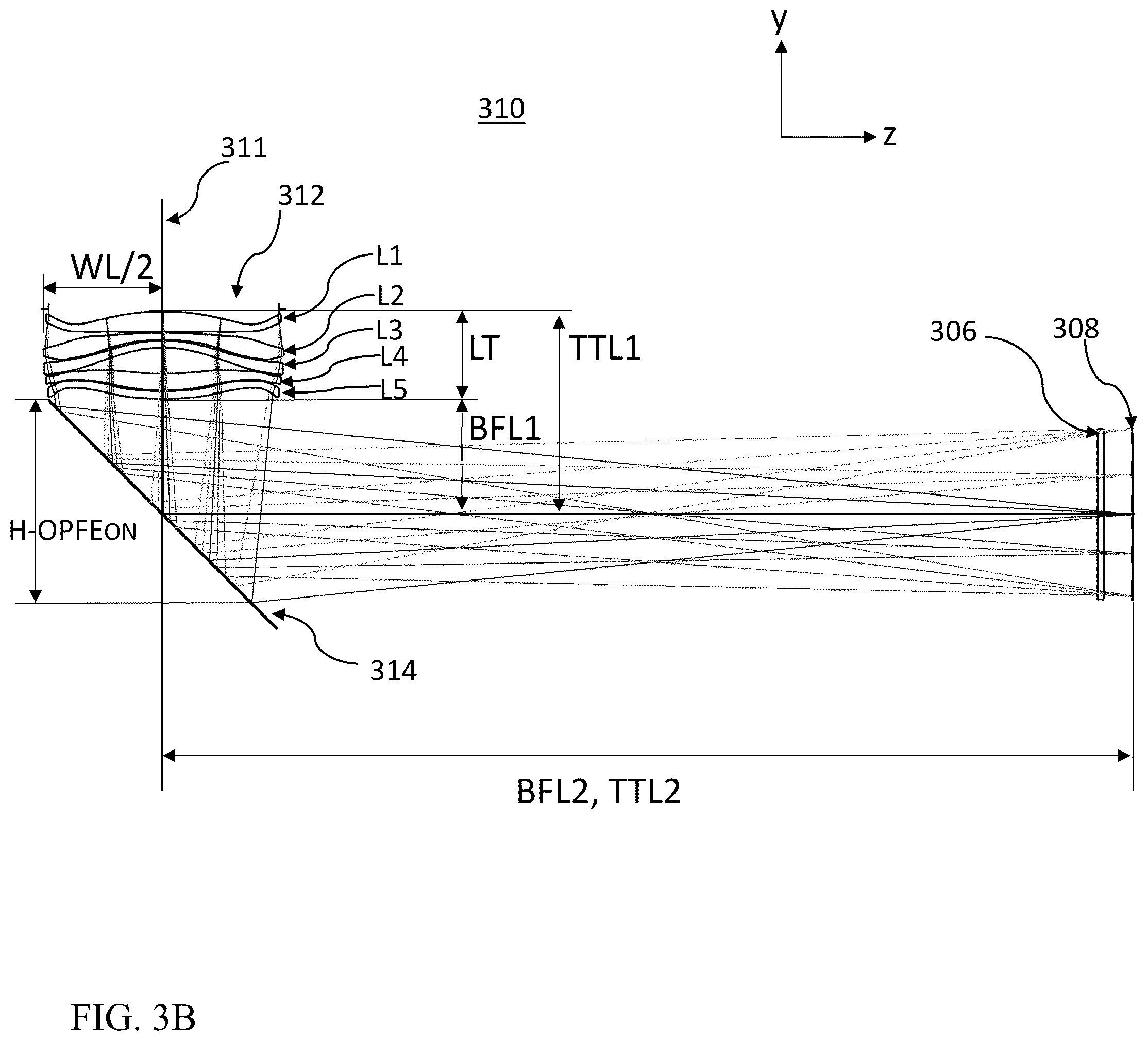 Patent US12332412 Figure 12 – Compact folded Tele cameras