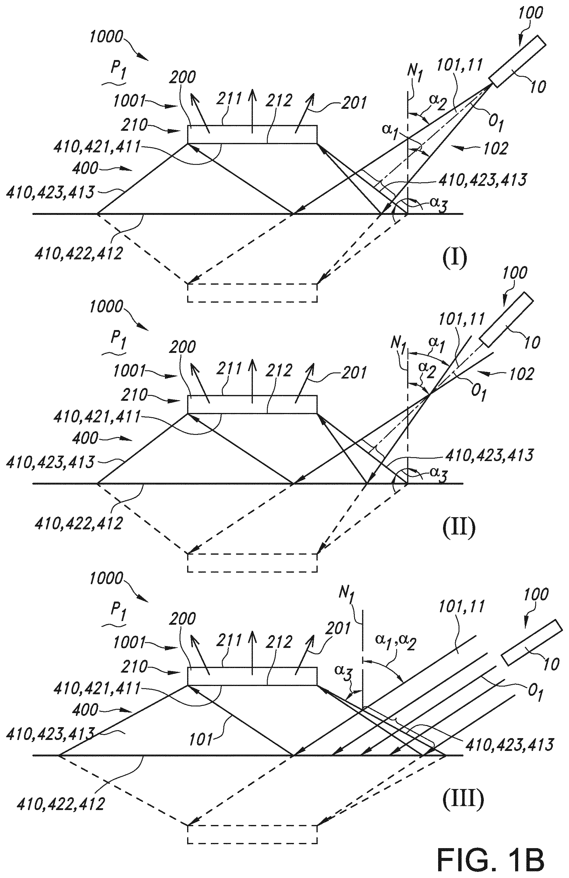 Patent US12332416 Figure 2 – Laser SMD package with phosphor and light incoupler