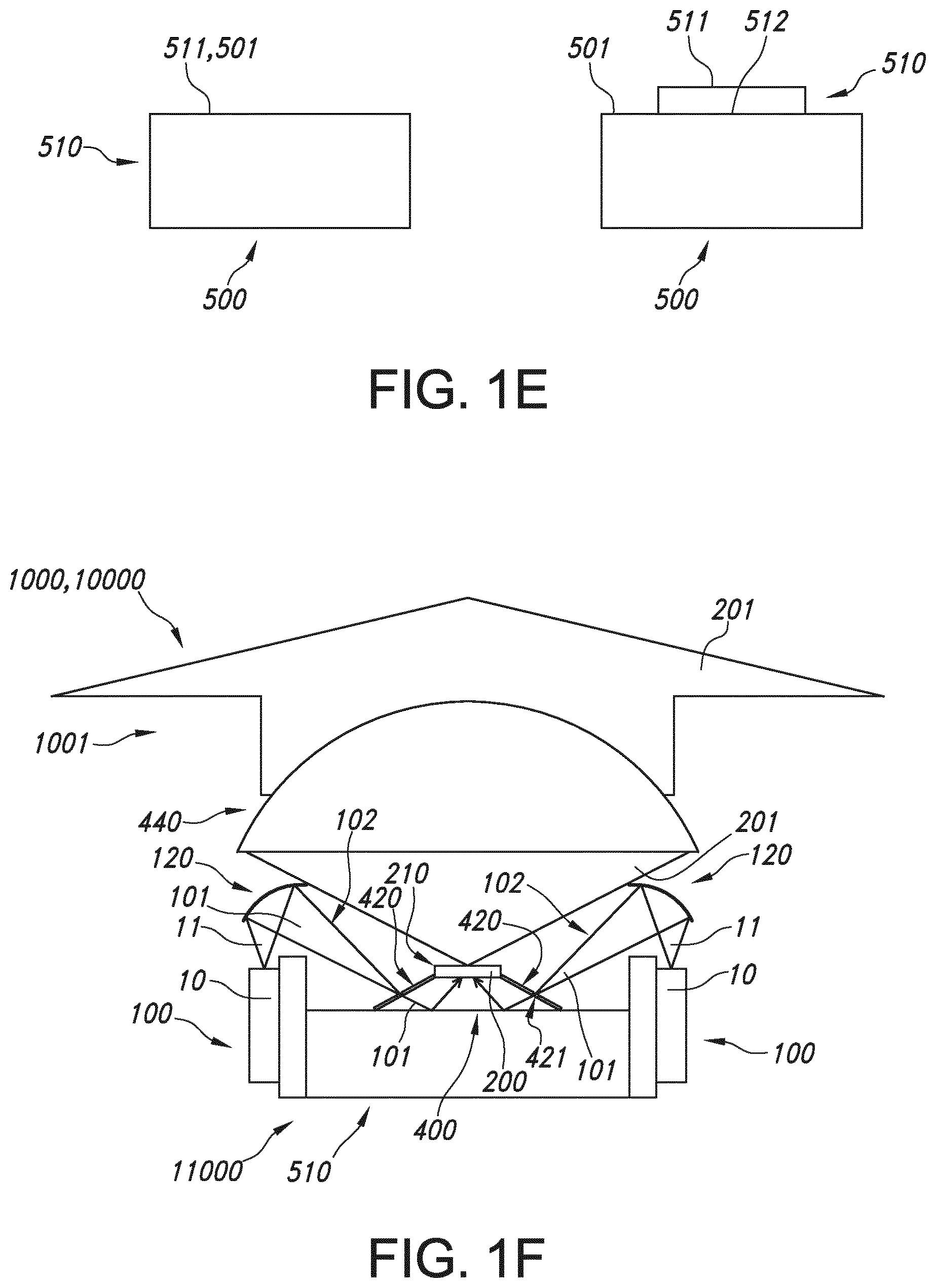 Patent US12332416 Figure 5 – Laser SMD package with phosphor and light incoupler