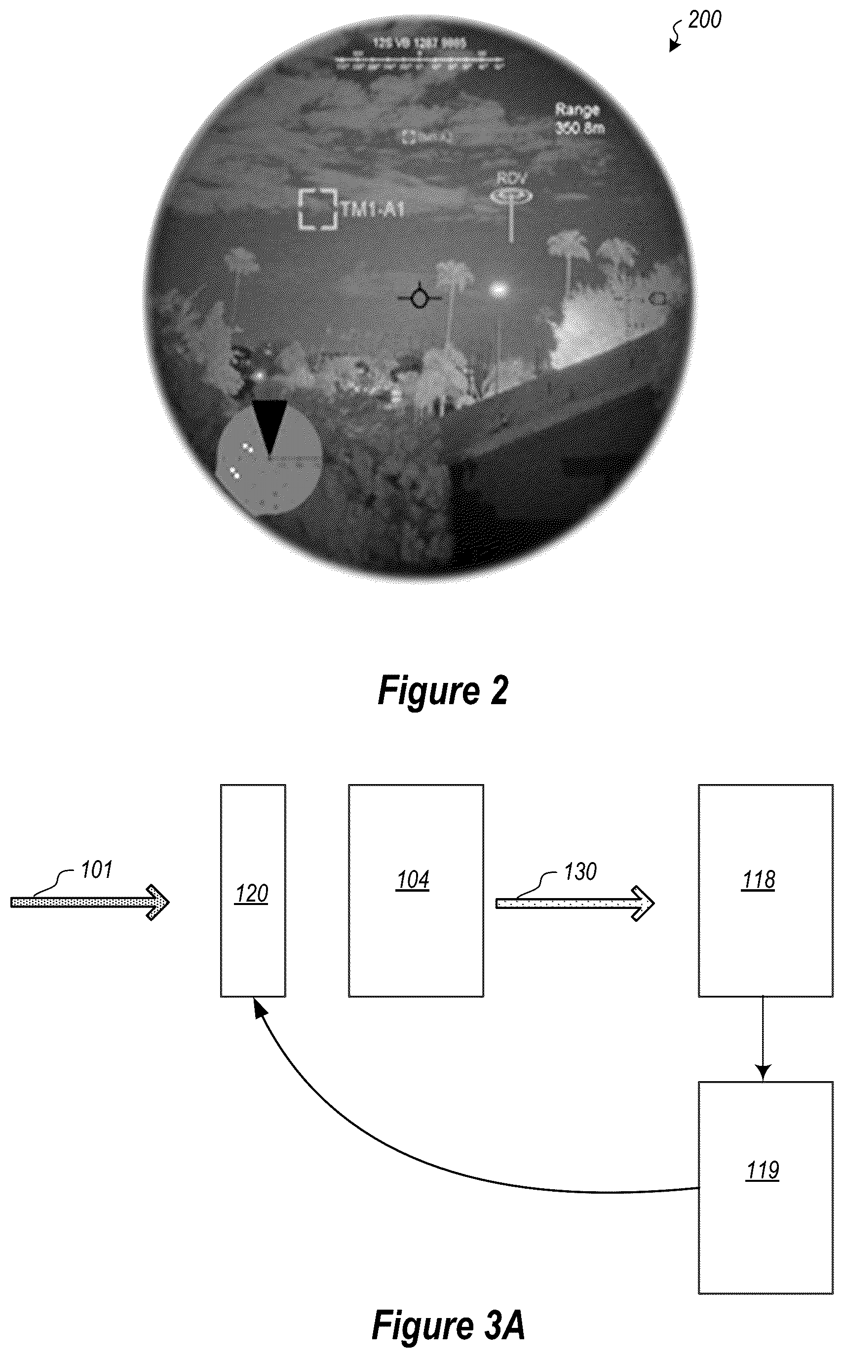 Patent US12332422 Figure 2 – Semi-transparent detector array and spatially tunable filter array