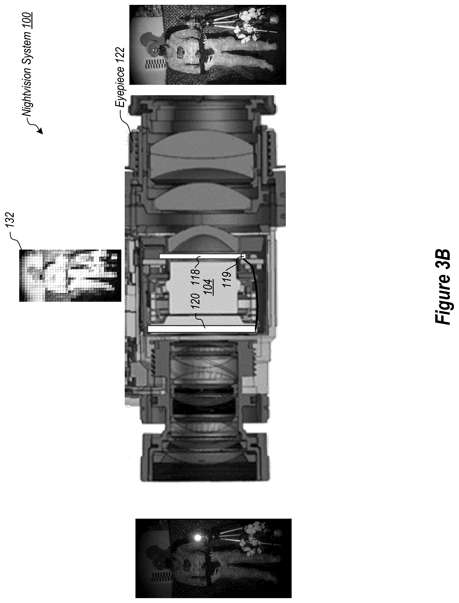 Patent US12332422 Figure 3 – Semi-transparent detector array and spatially tunable filter array