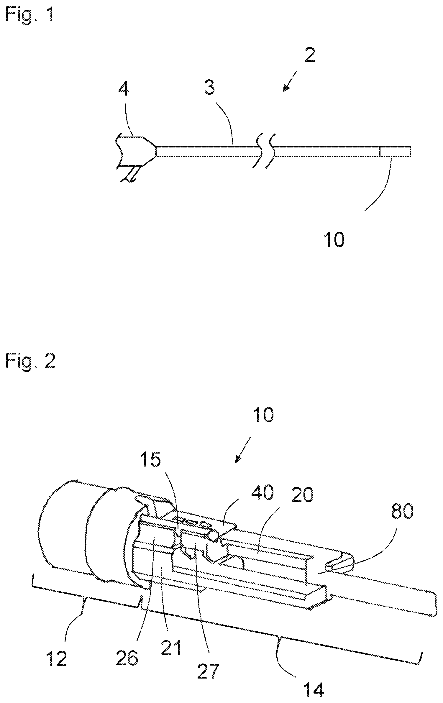 Patent US12332424 Figure 1 – Holder for an optical system of an endoscope and method for manufacturing a holder for an optical system of an endoscope