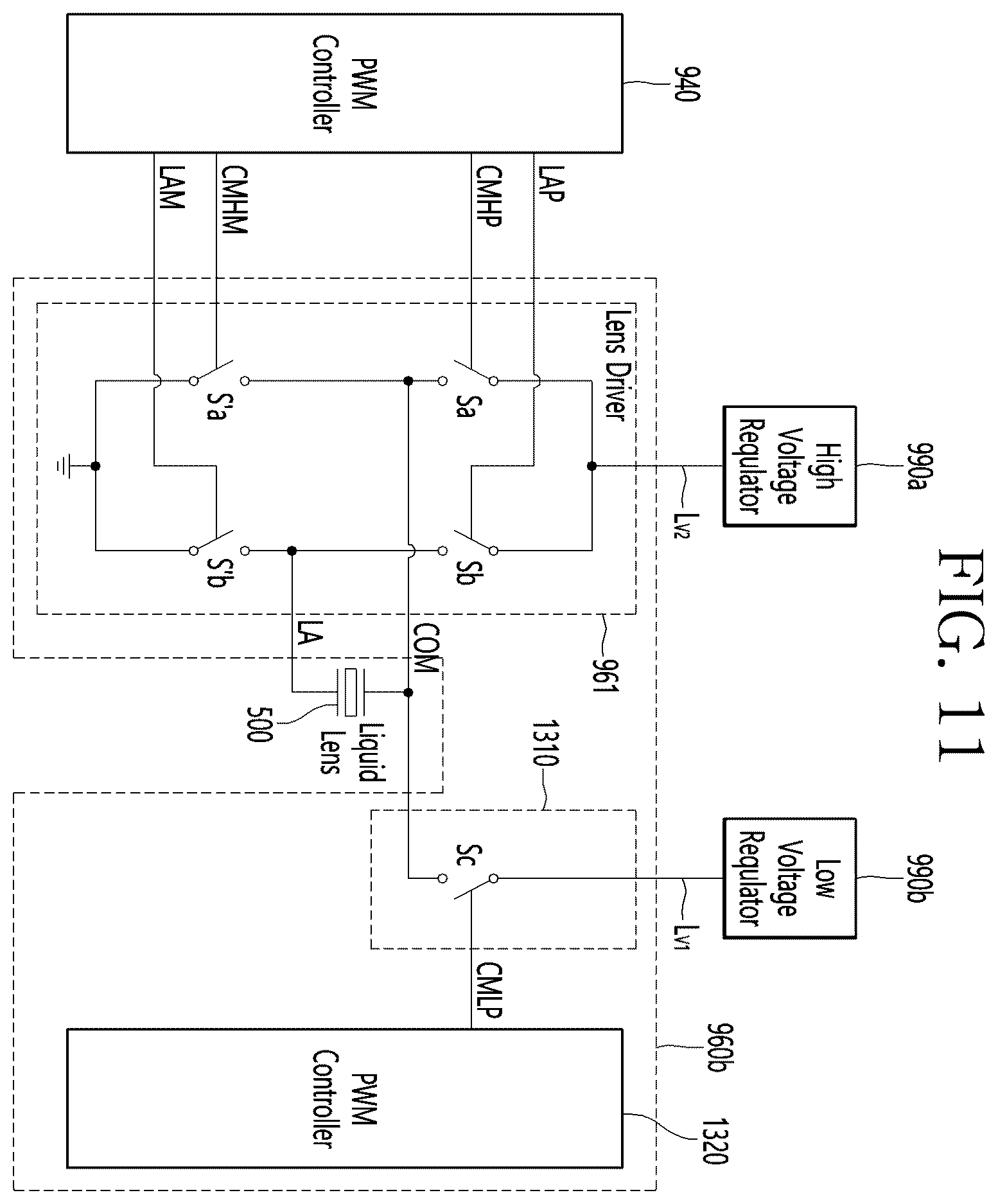 Patent US12332425 Figure 15 – Lens curvature variation apparatus
