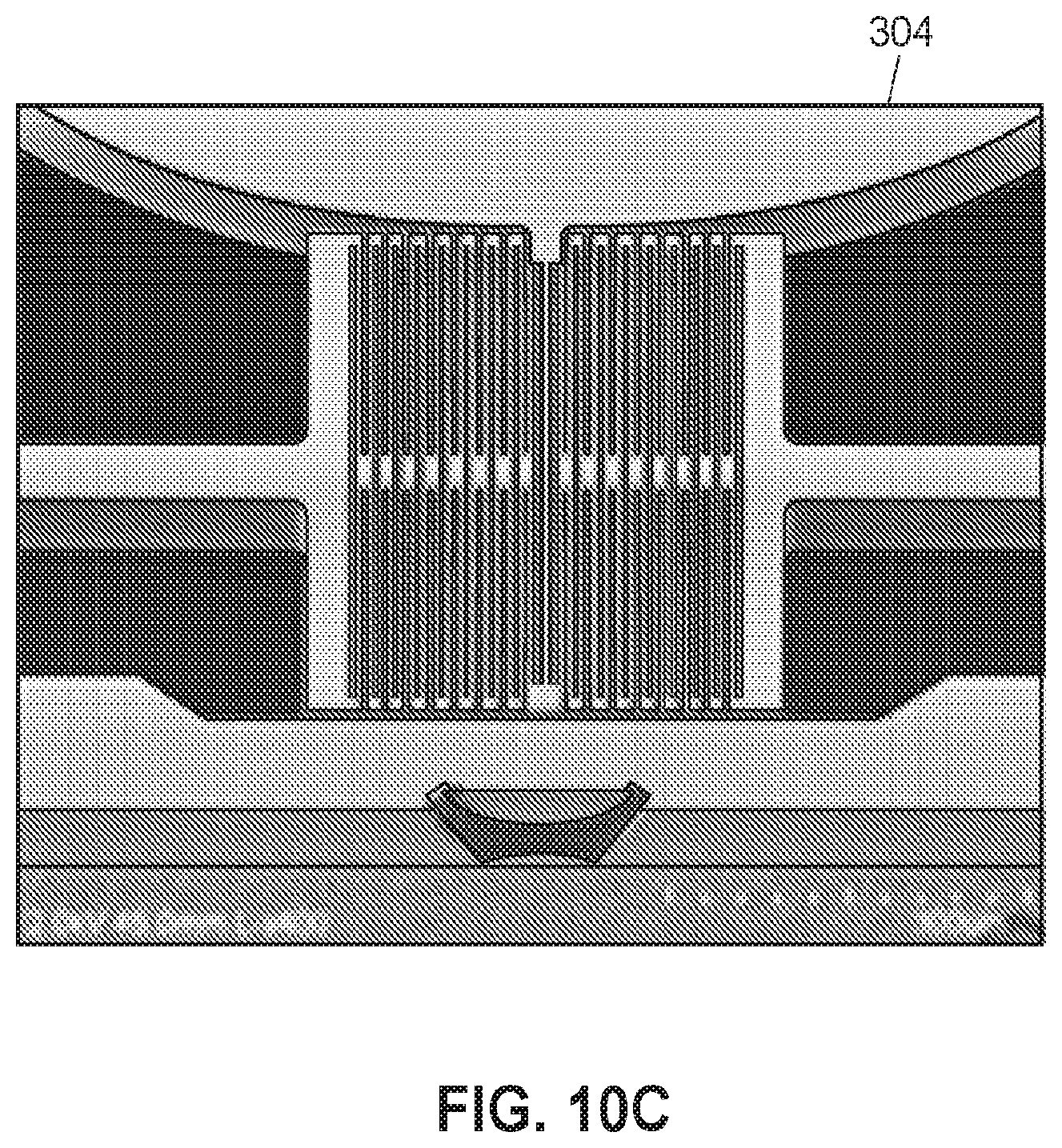 Patent US12332428 Figure 8 – Comb-driven MEMS resonant scanner with full-circumferential range and large out-of-plane translational displacement