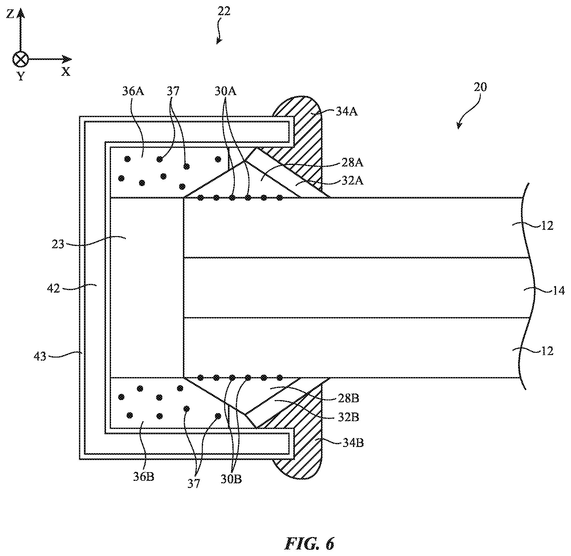 Patent US12332430 Figure 7 – Seals for optical components