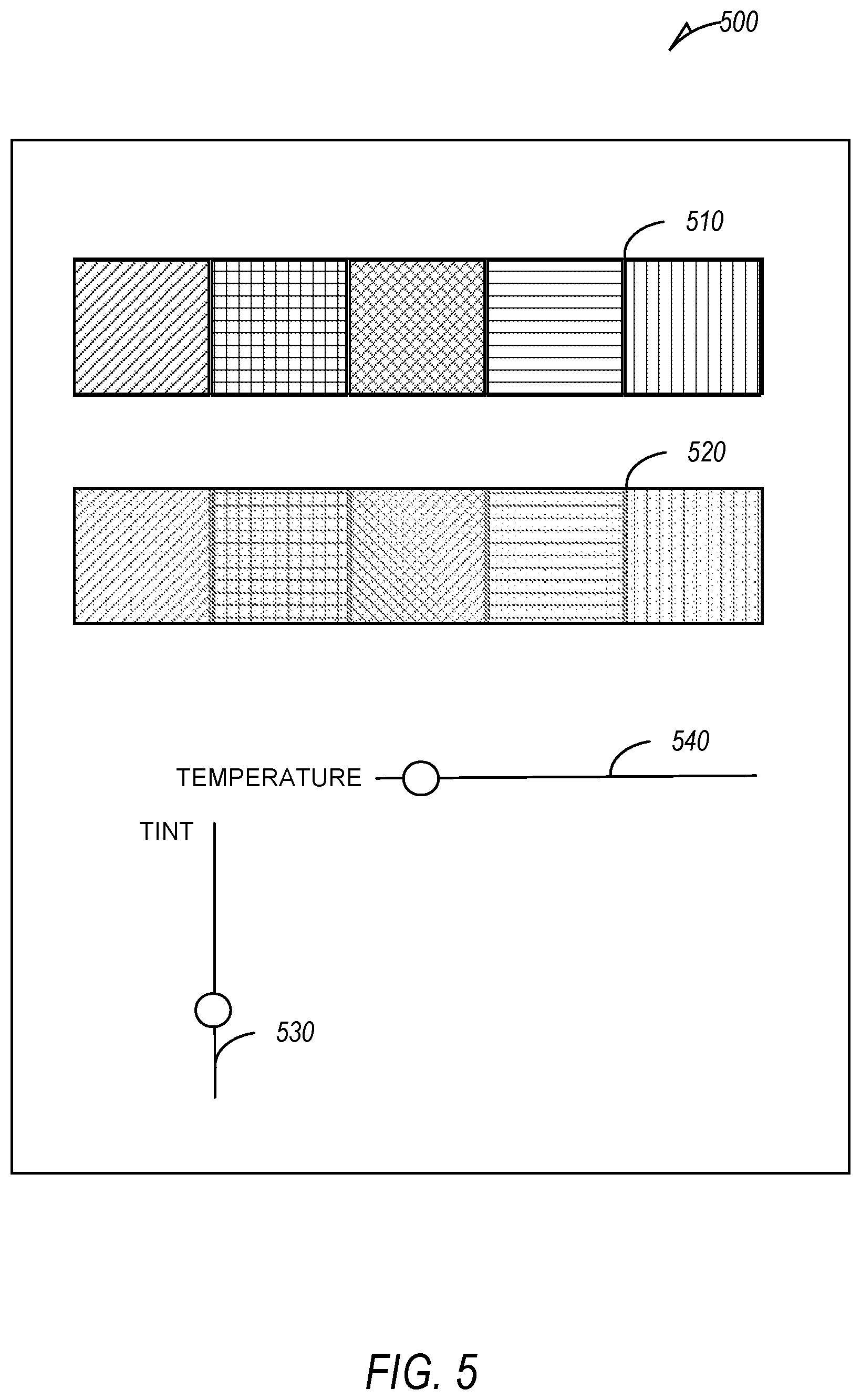 Patent US12332438 Figure 5 – Color calibration tool for see-through augmented reality environment