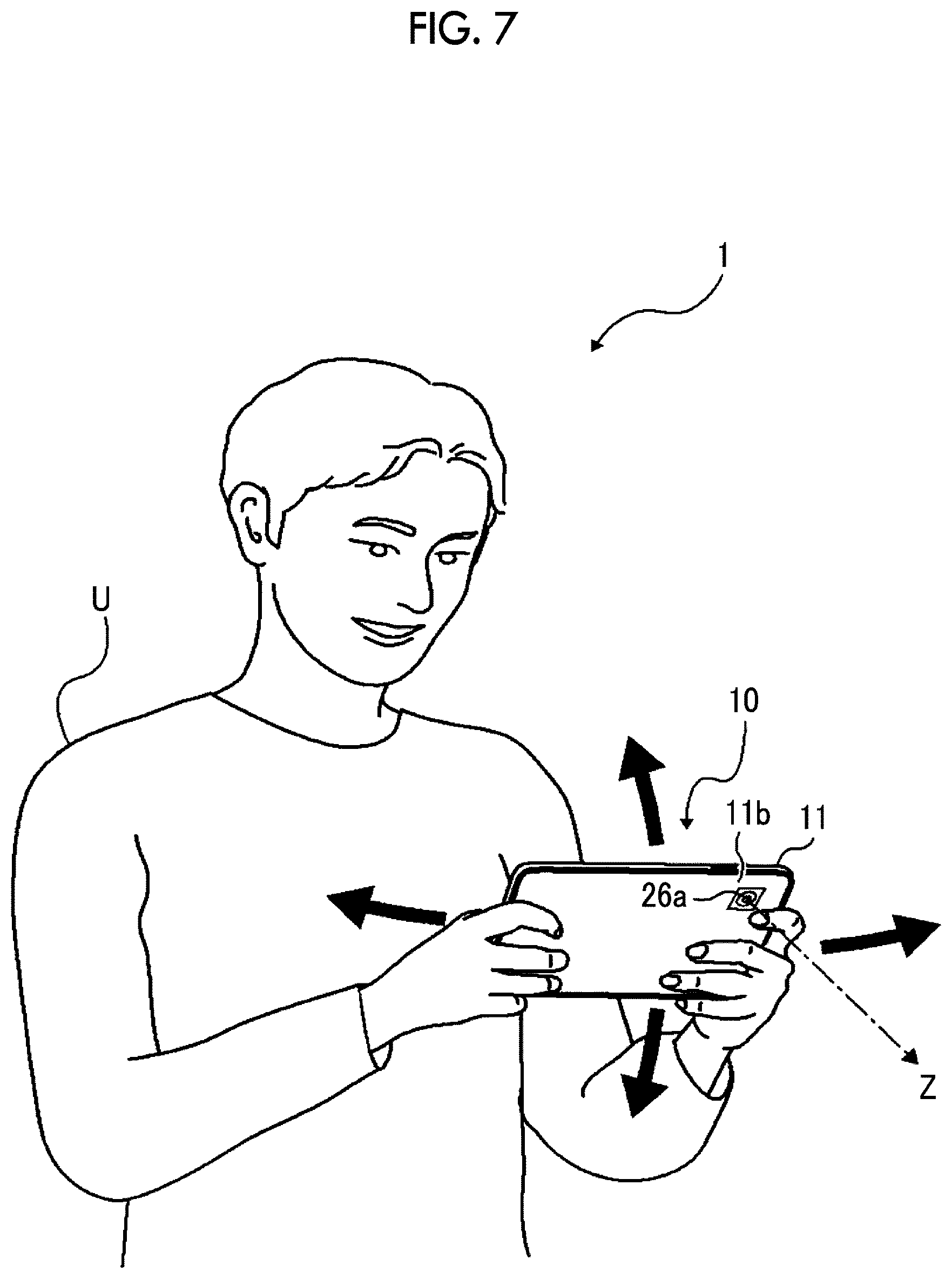 Patent US12332440 Figure 5 – Display control device, display control method, and display control program