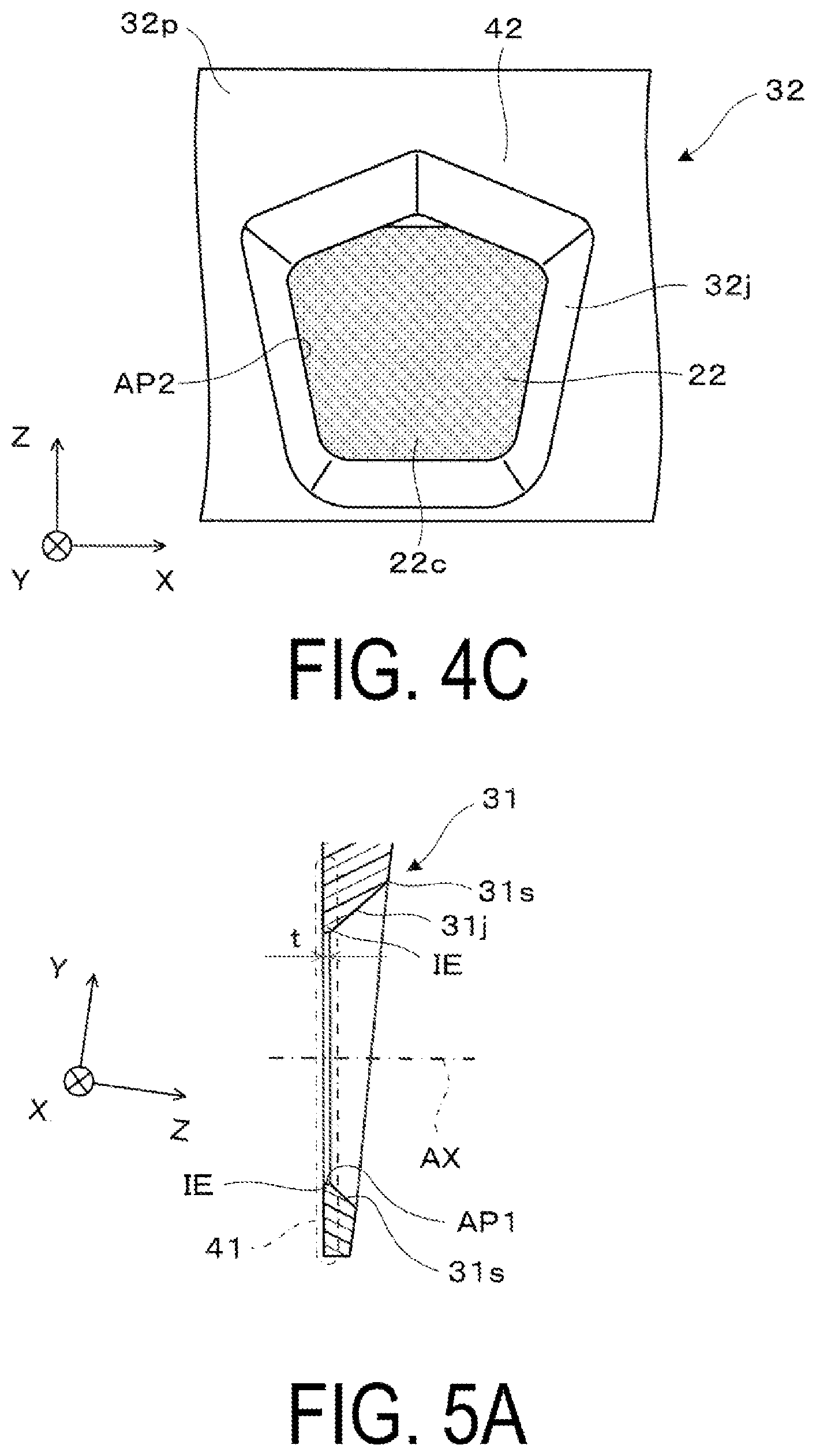 Patent US12332441 Figure 5 – Display device and optical unit