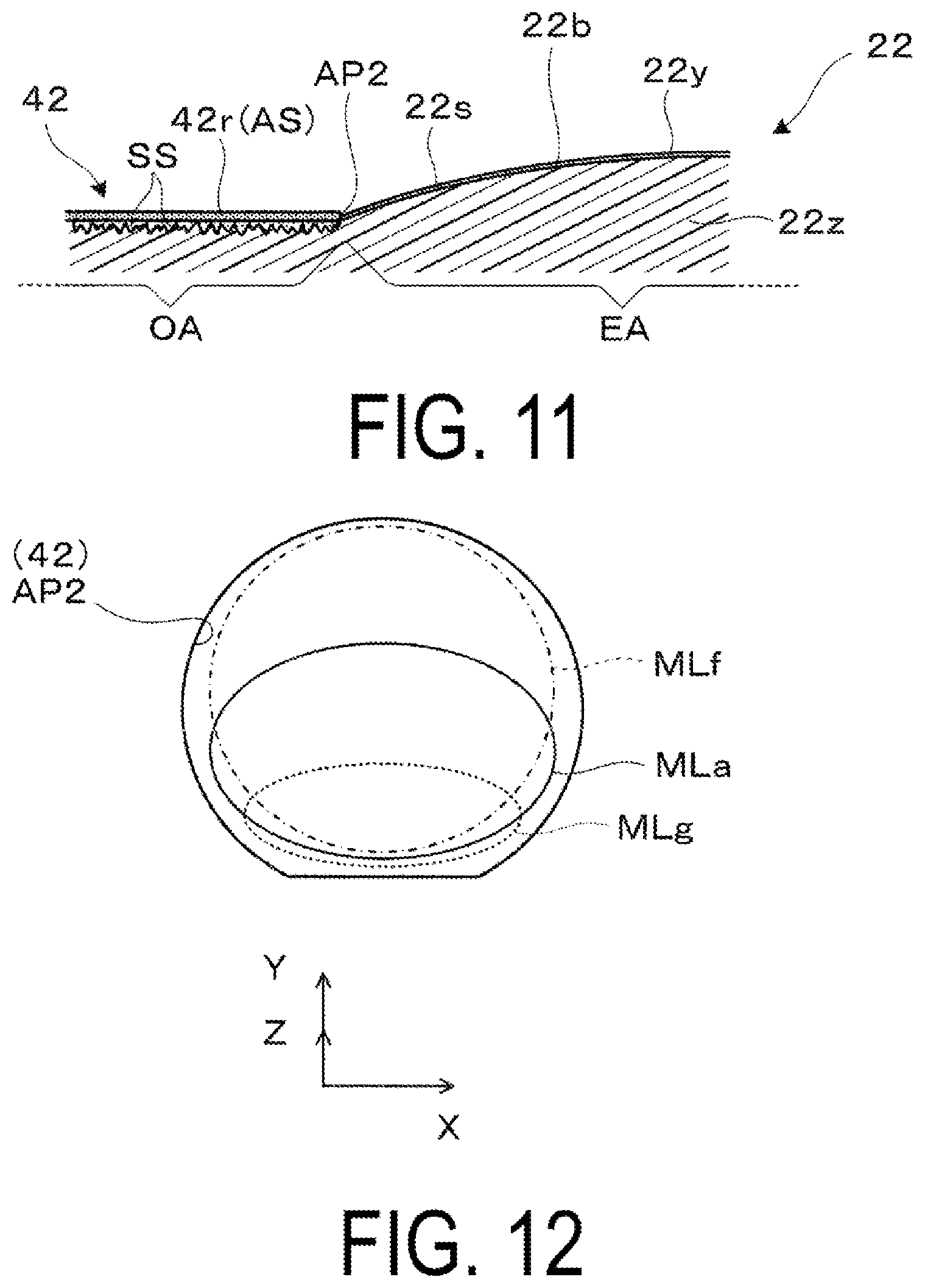 Patent US12332441 Figure 11 – Display device and optical unit