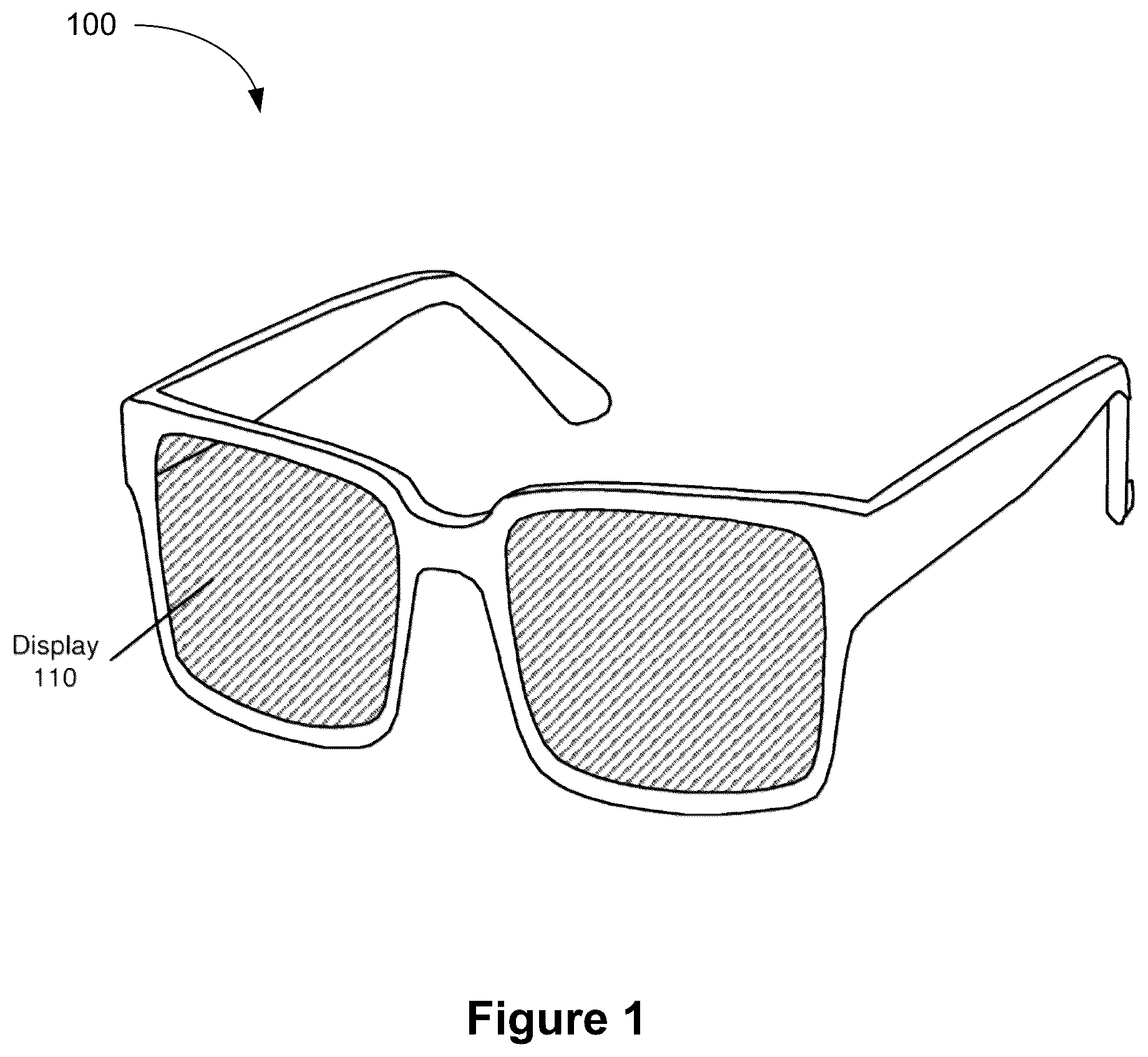 Patent US12332442 Figure 1 – High efficiency optical assembly with folded optical path