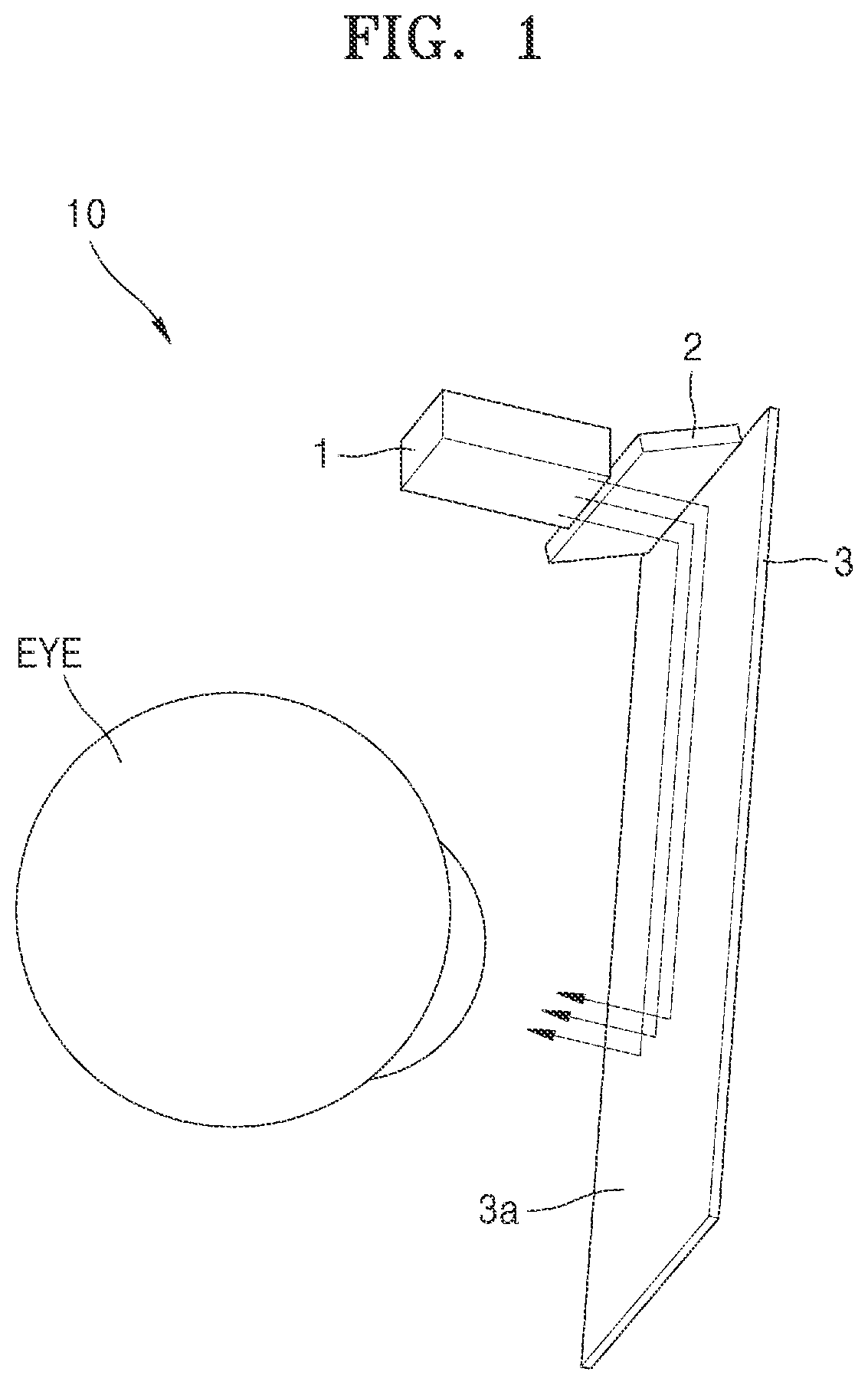 Patent US12332443 Figure 1 – Near-eye display device, augmented reality glasses including same, and operating method therefor