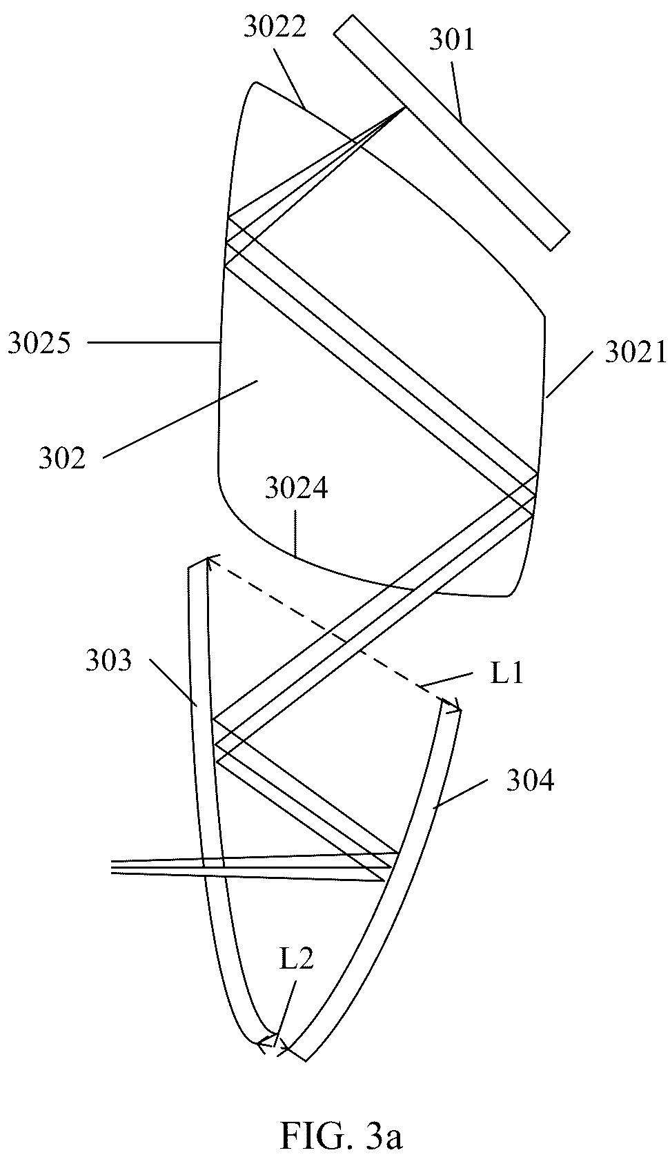 Patent US12332446 Figure 3 – Display device module and head-mounted display device