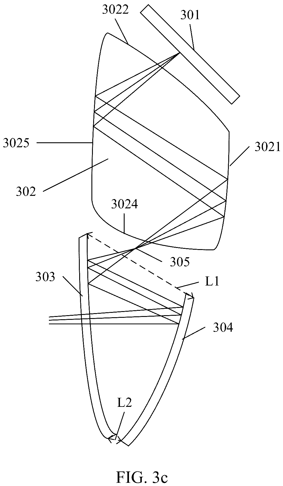 Patent US12332446 Figure 5 – Display device module and head-mounted display device