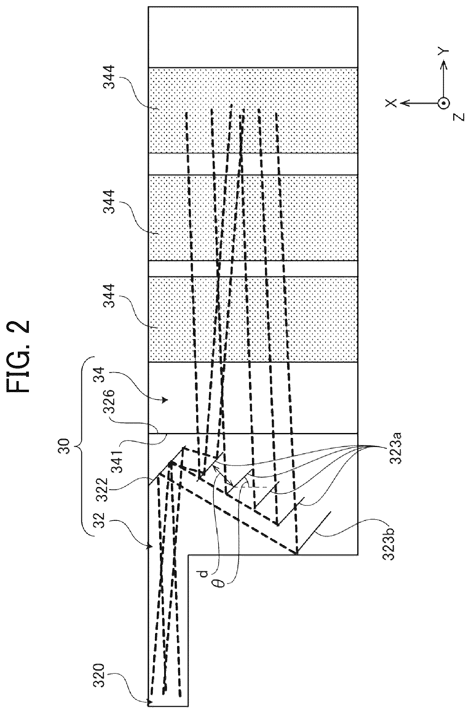 Patent US12332449 Figure 2 – Light guide, optical unit, virtual image display device, and head-mounted display