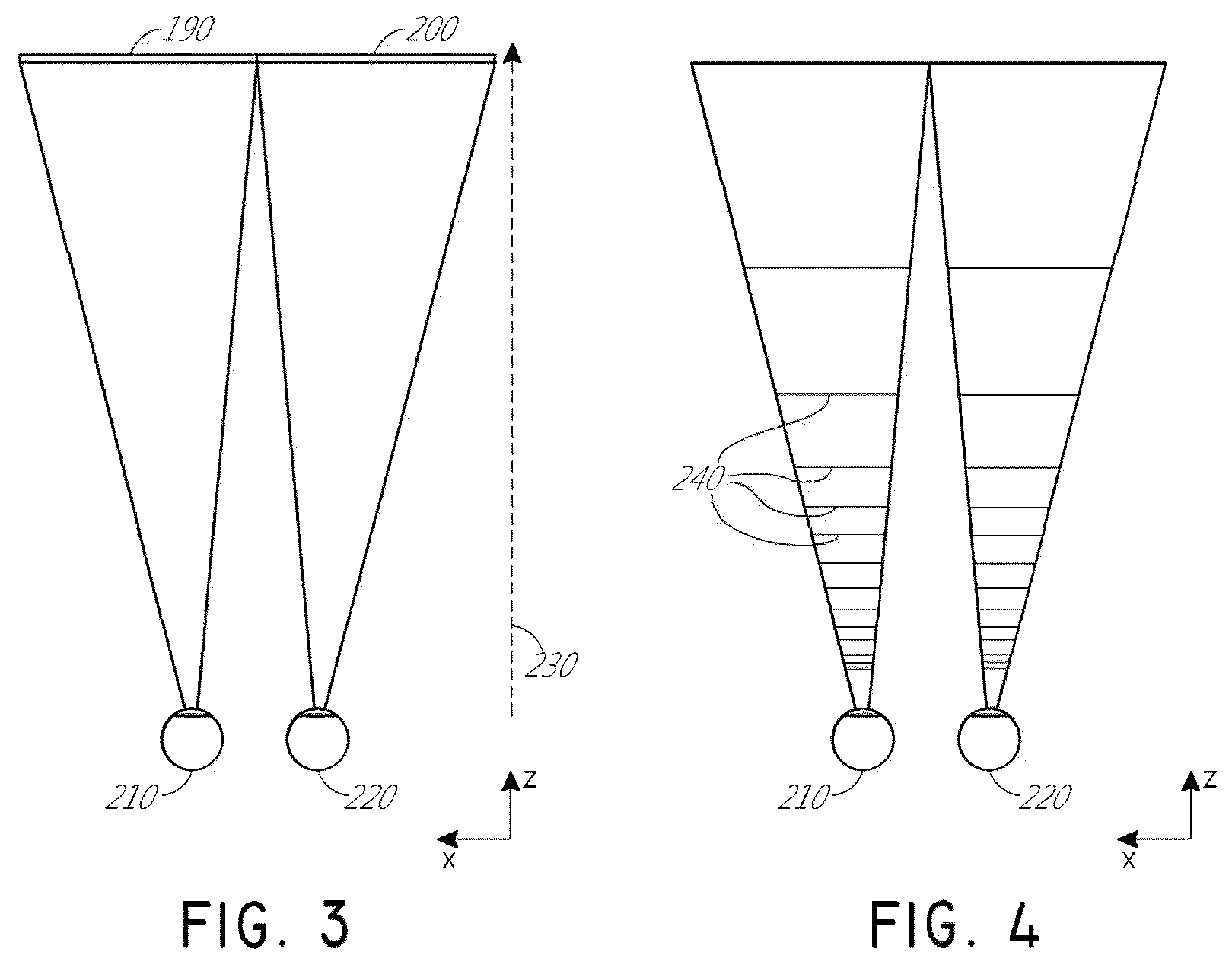 Patent US12332451 Figure 3 – Eyewear with pinhole and slit cameras