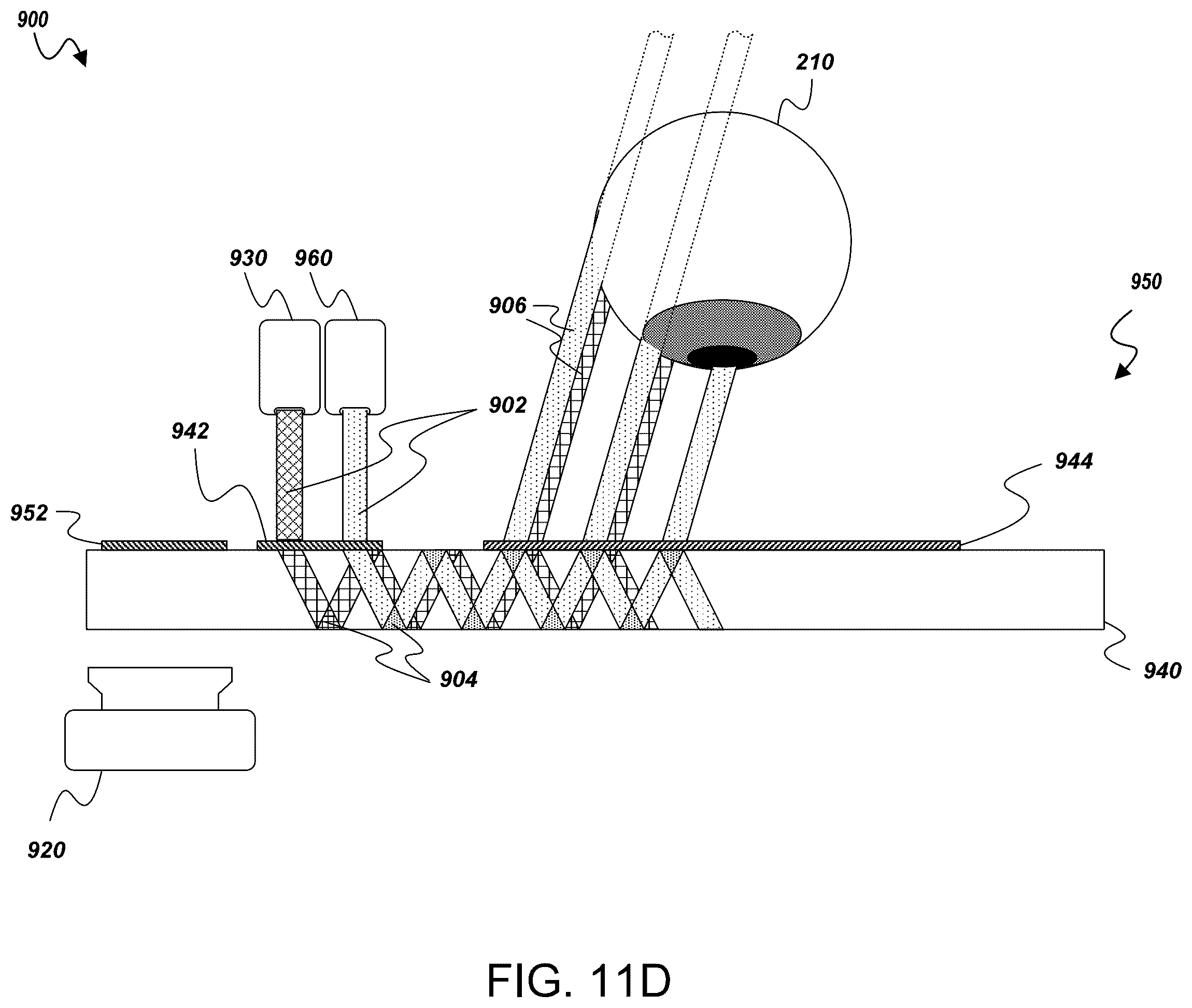 Patent US12332451 Figure 15 – Eyewear with pinhole and slit cameras