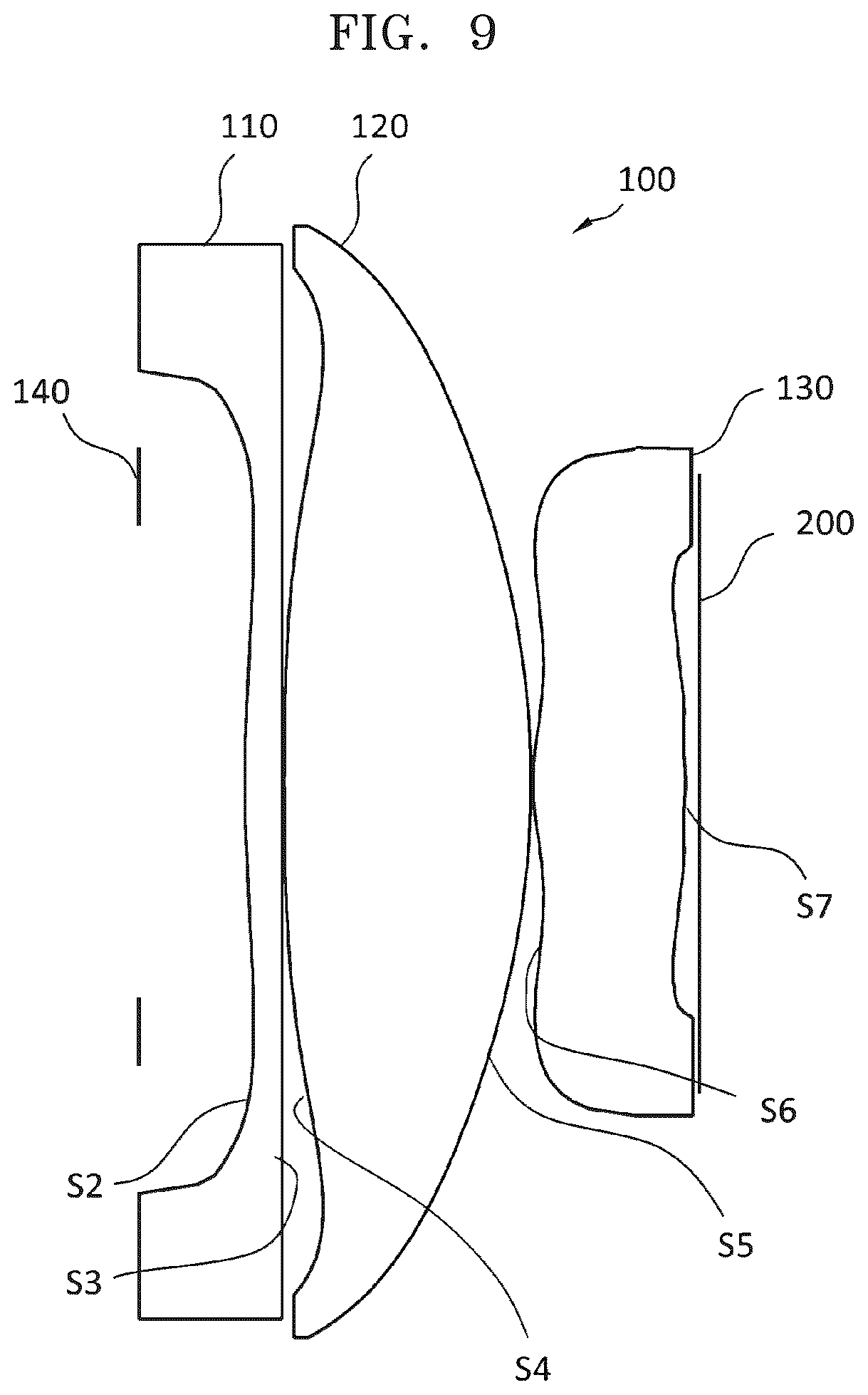 Patent US12332453 Figure 9 – Lens based on human visual system, video see-through apparatus employing the lens, and method of designing the lens