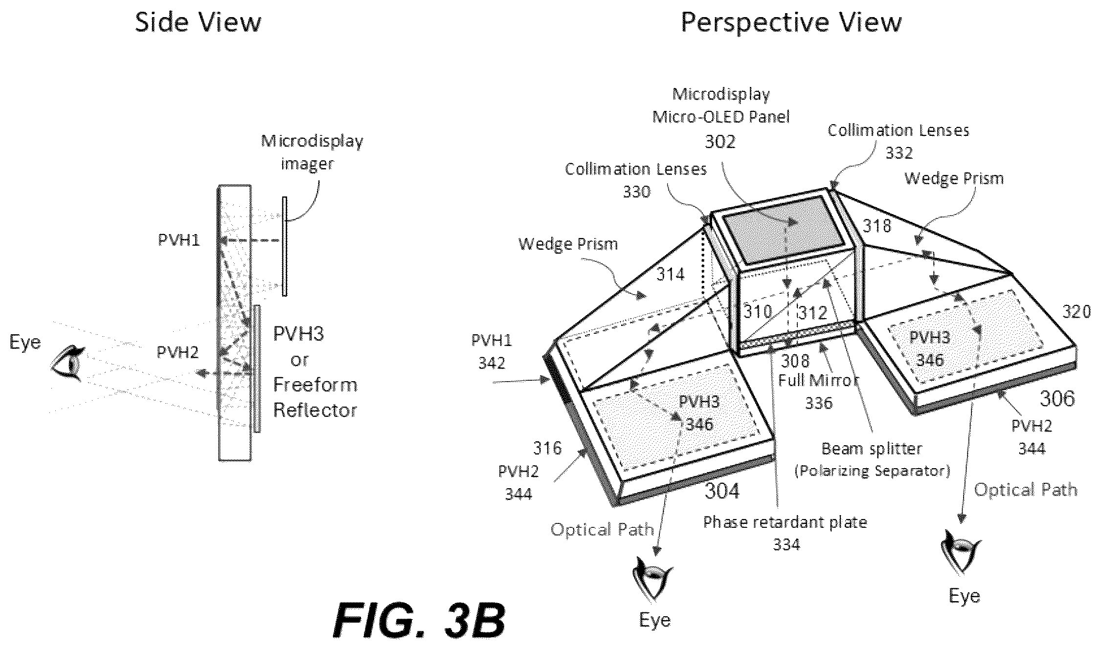 Patent US12332454 Figure 6 – Display glasses using single imager