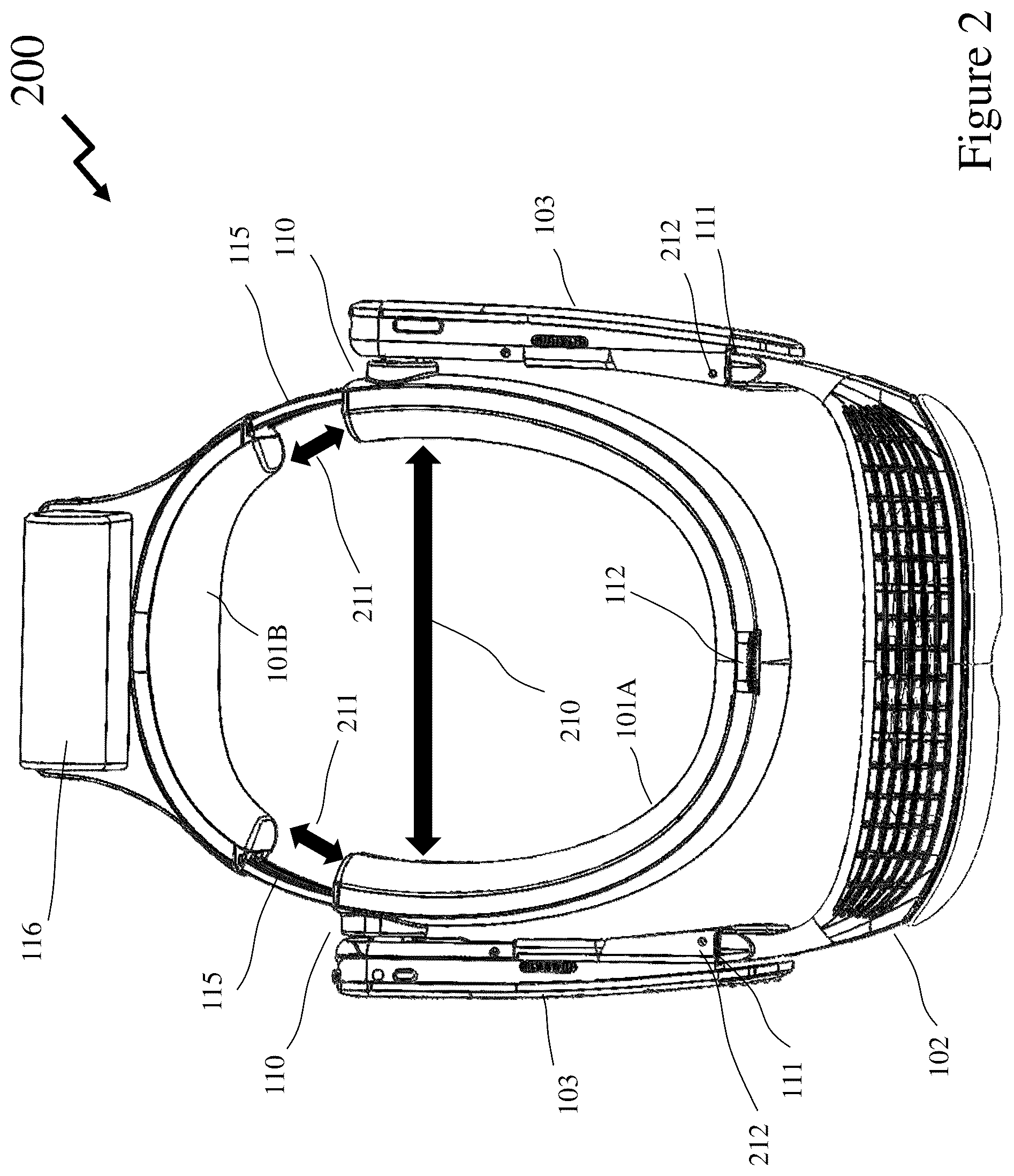 Patent US12332455 Figure 2 – Wearable near-to-eye vision systems