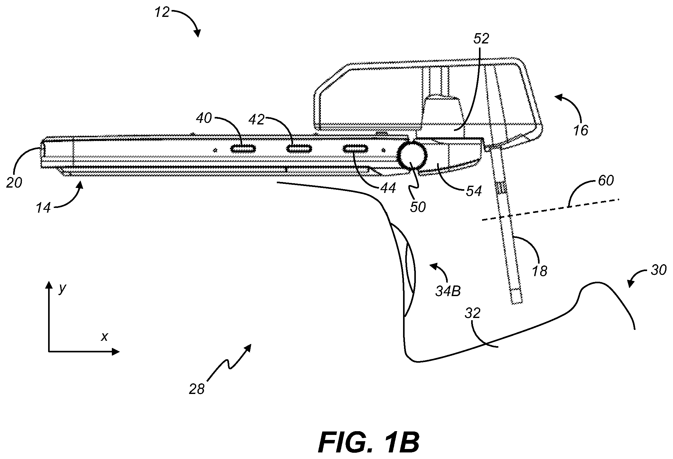 Patent US12332456 Figure 2 – Near-eye display with pivot waveguide and camera