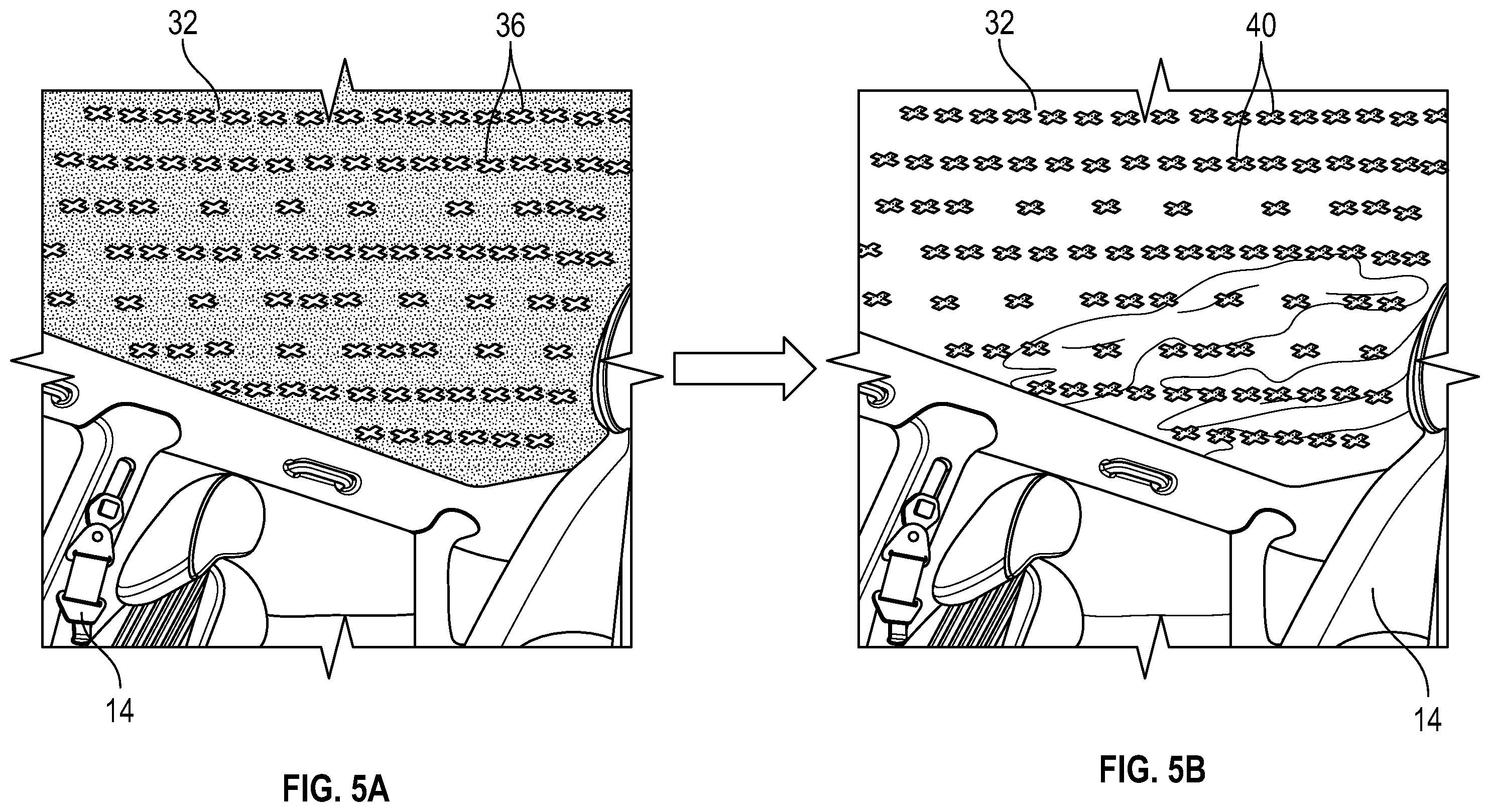 Patent US12332458 Figure 5 – Vehicle system having variable opacity