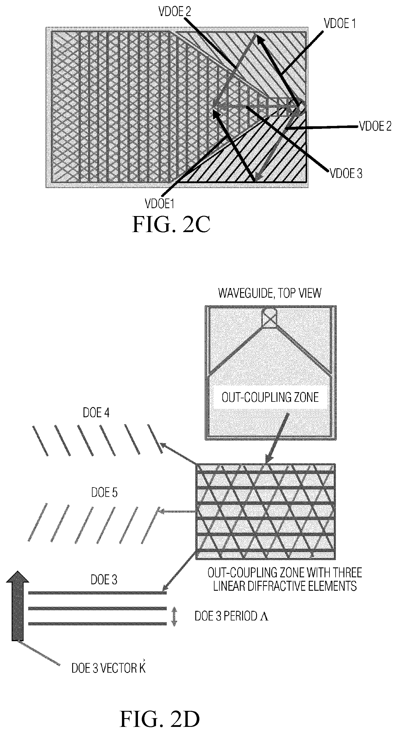 Patent US12332459 Figure 3 – Diffractive optical elements-based waveguide architecture for augmented reality glasses with wide field of view
