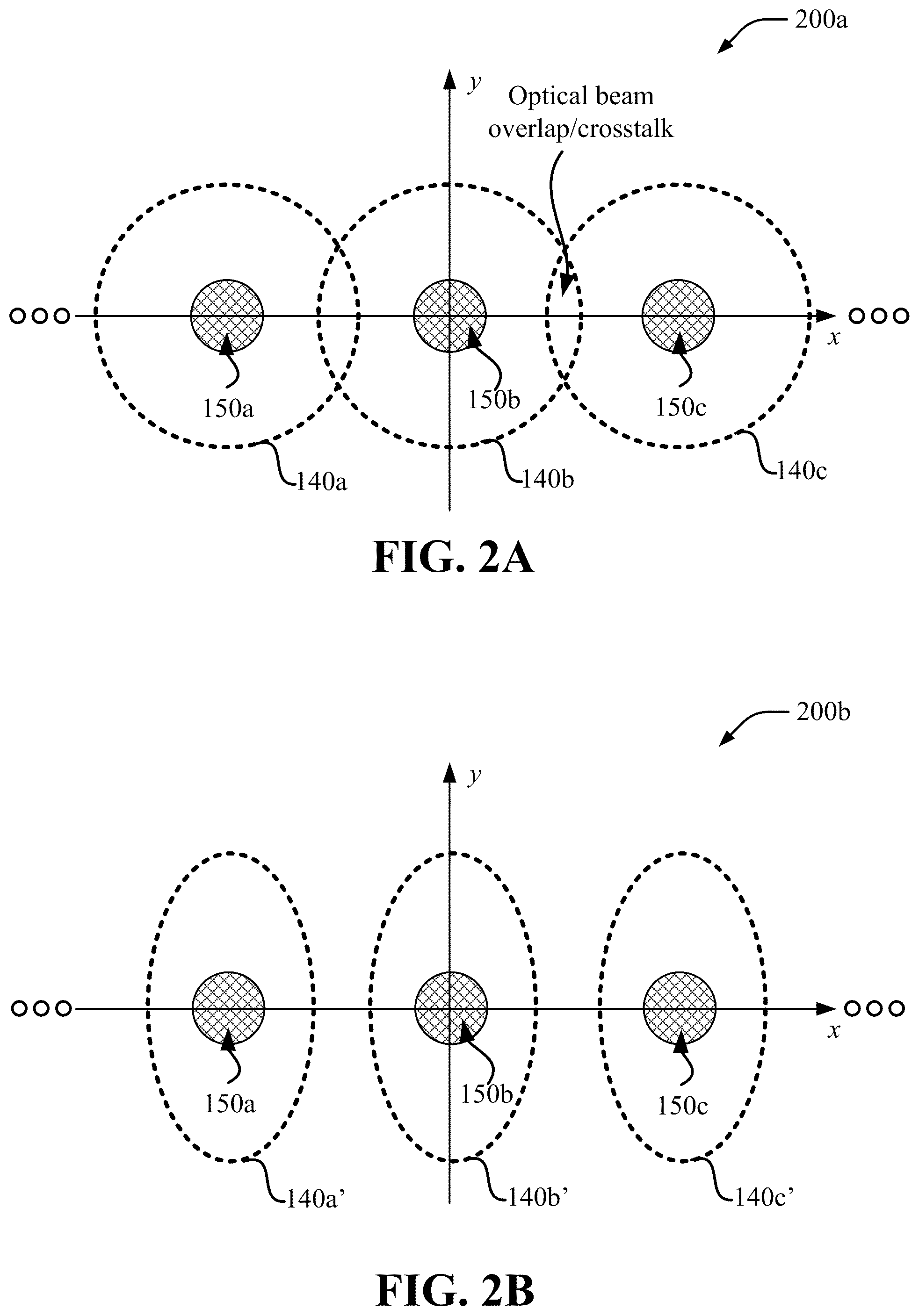 Patent US12332460 Figure 4 – Elliptical beam design using cylindrical optics