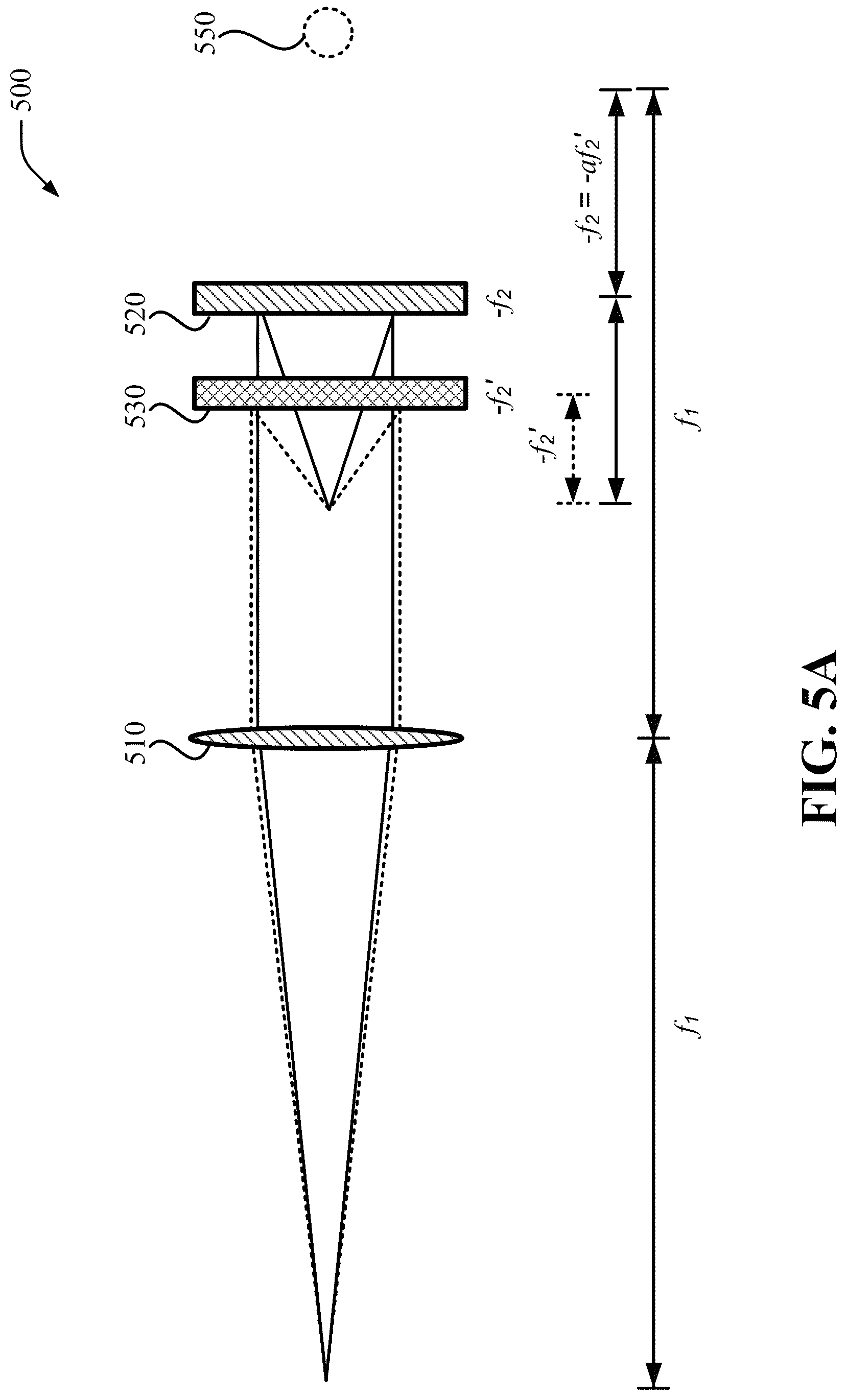 Patent US12332460 Figure 9 – Elliptical beam design using cylindrical optics