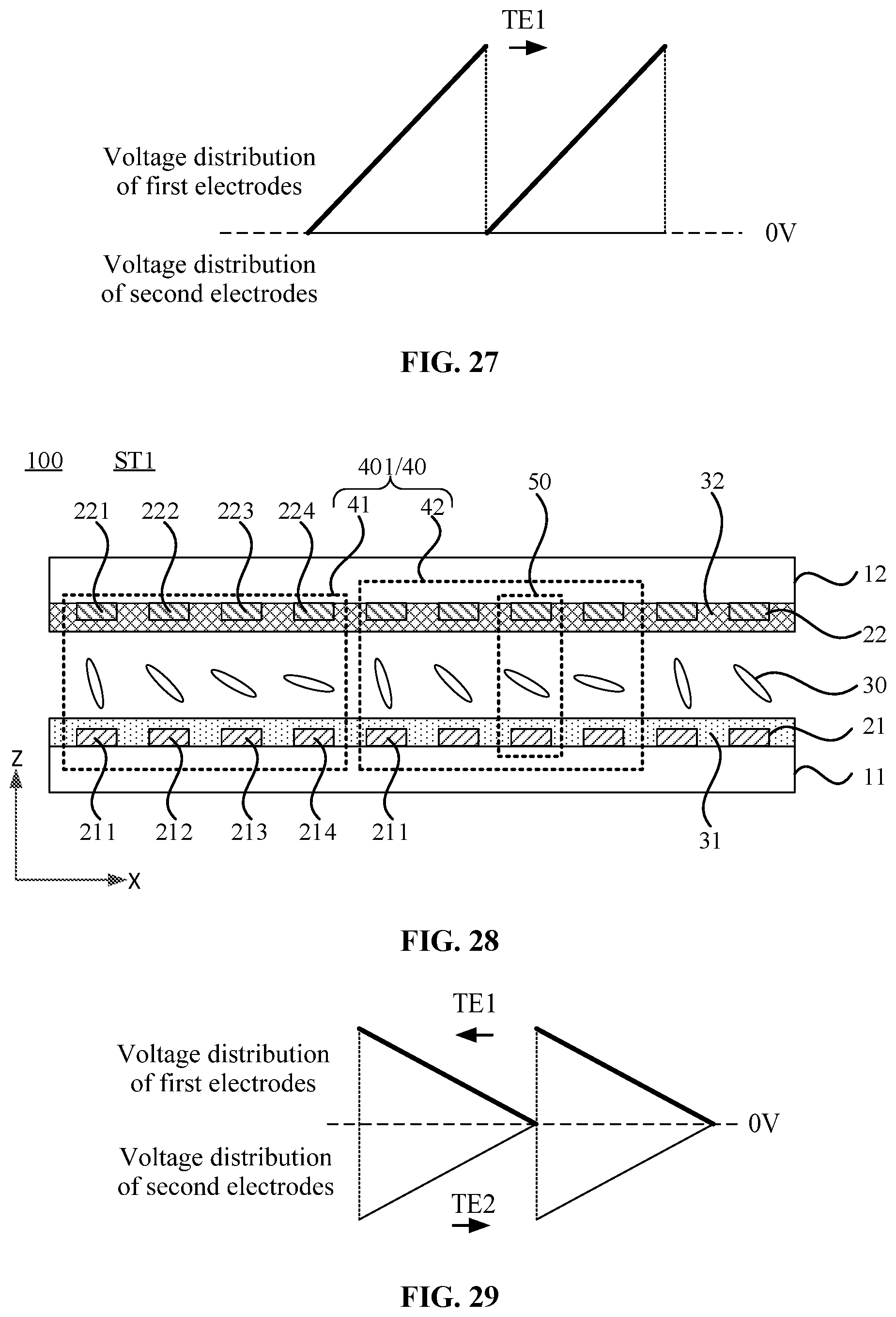 Patent US12332461 Figure 11 – Liquid crystal grating and stereoscopic display device