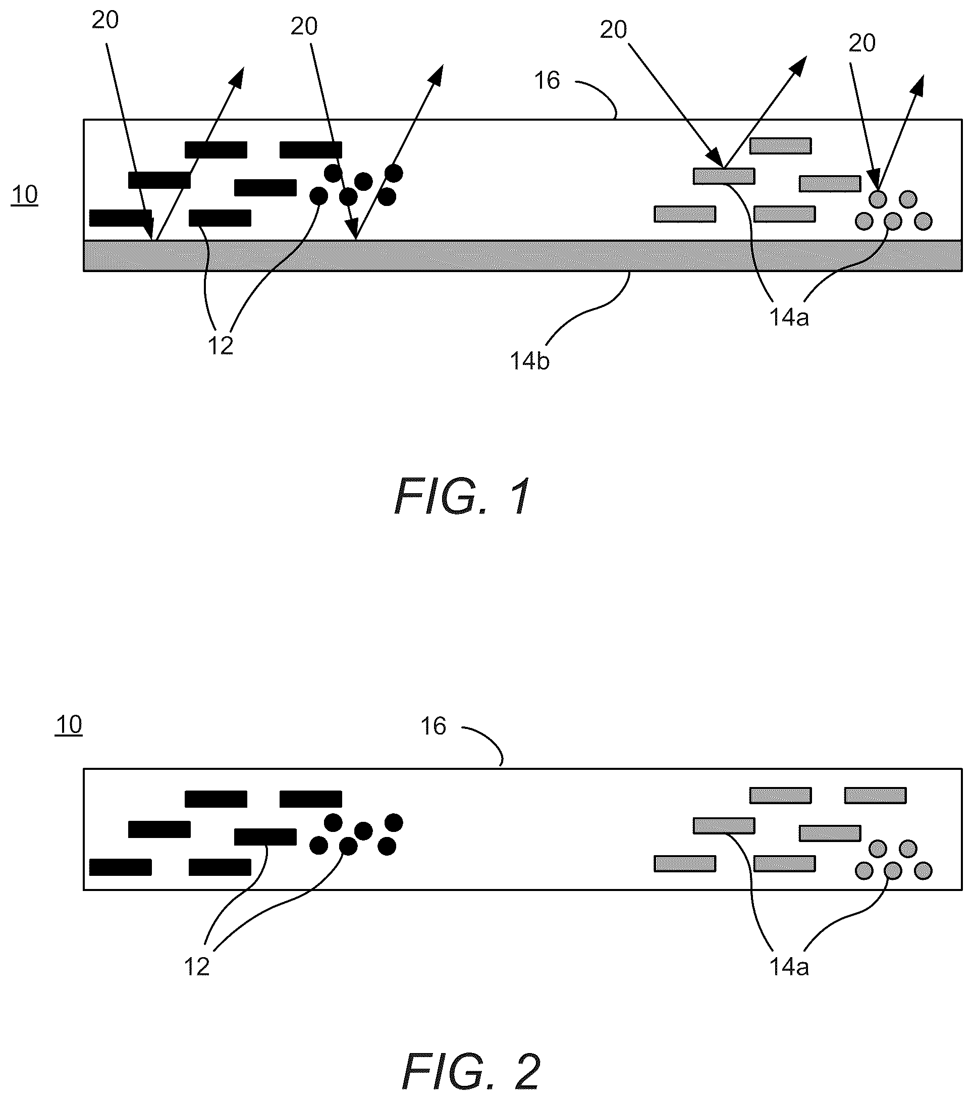 Patent US12332464 Figure 1 – Optical device with at least one infrared reflective material
