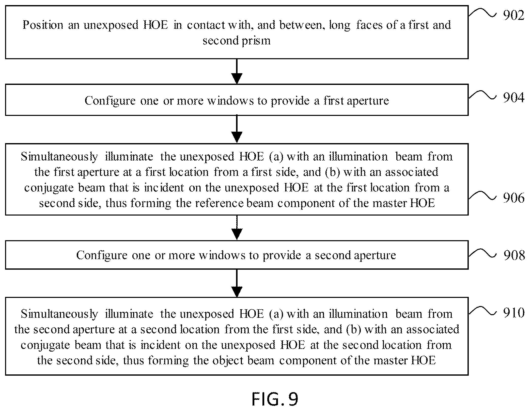Patent US12332468 Figure 14 – Systems and methods for manufacturing and replicating holographic optical elements and holographic waveguide couplers