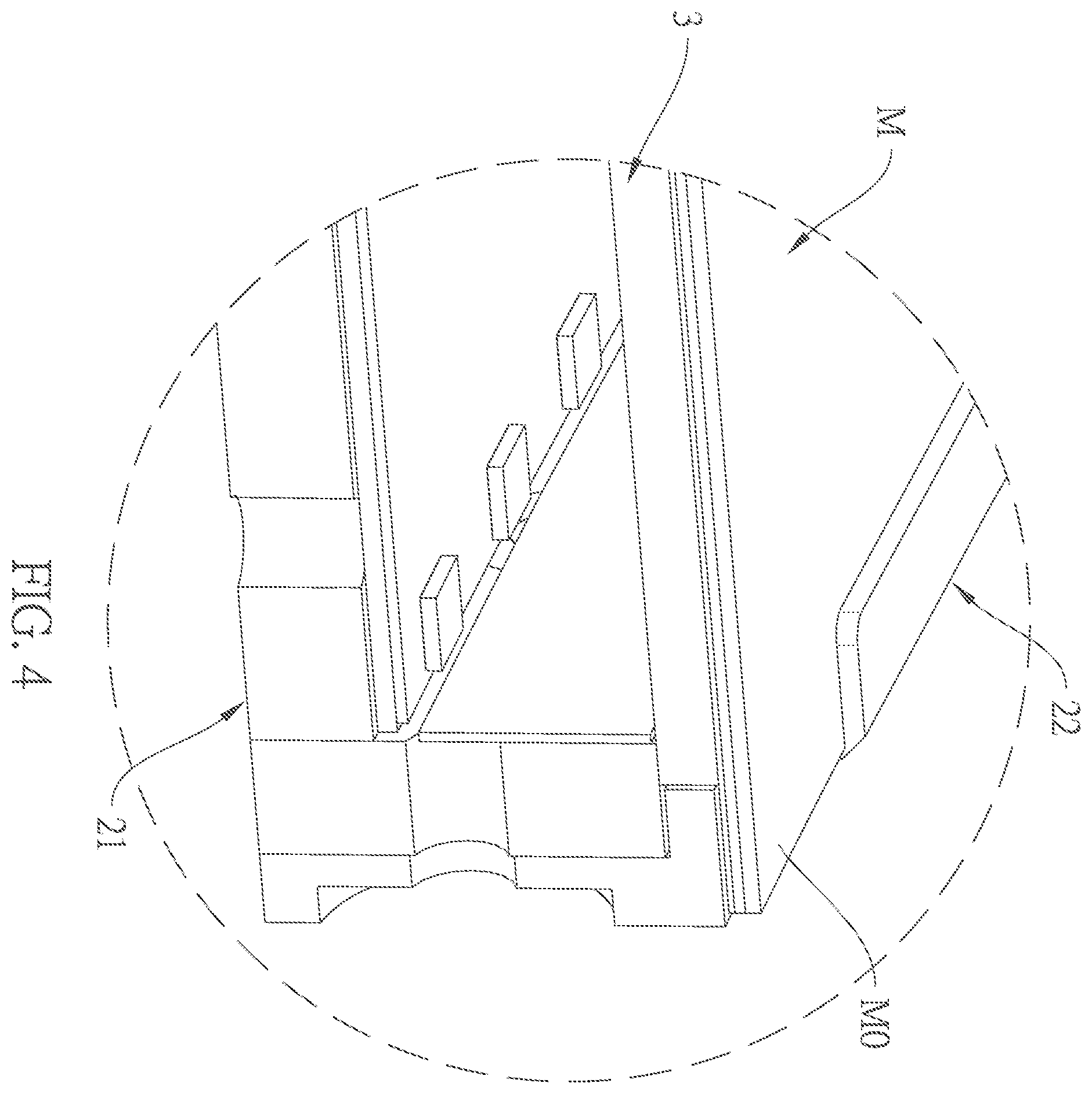 Patent US12332471 Figure 4 – Curved backlight module and display device