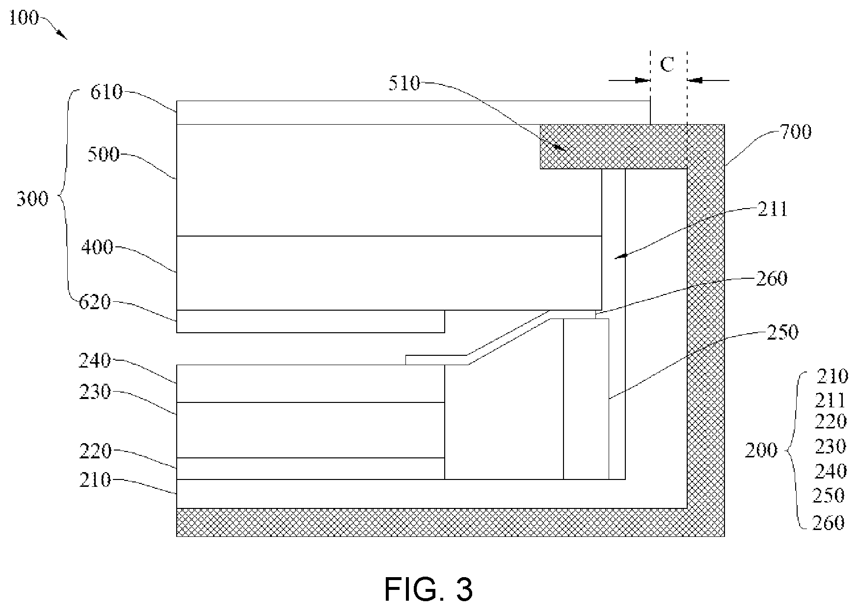 Patent US12332474 Figure 3 – Display device and manufacturing method thereof