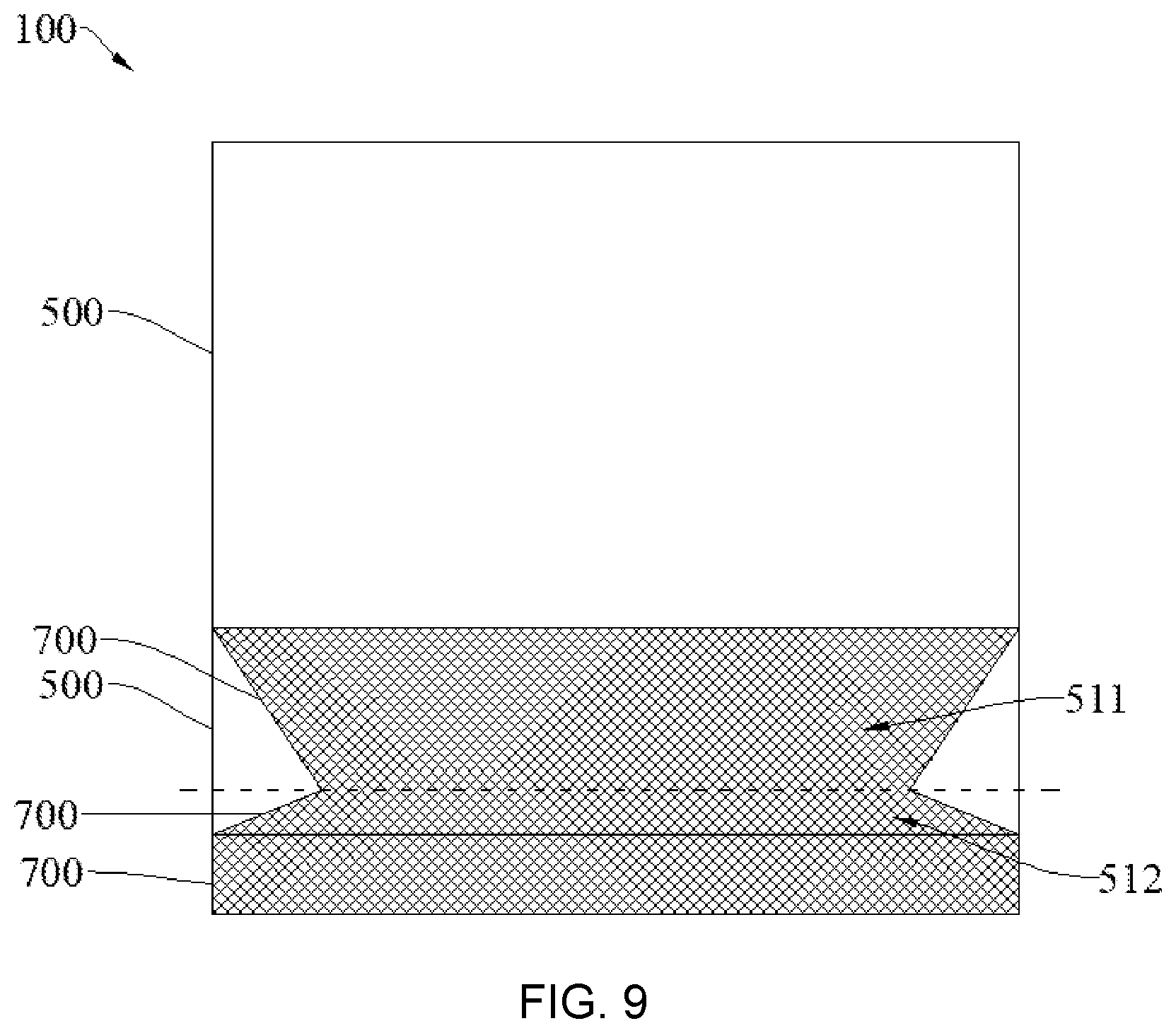 Patent US12332474 Figure 9 – Display device and manufacturing method thereof