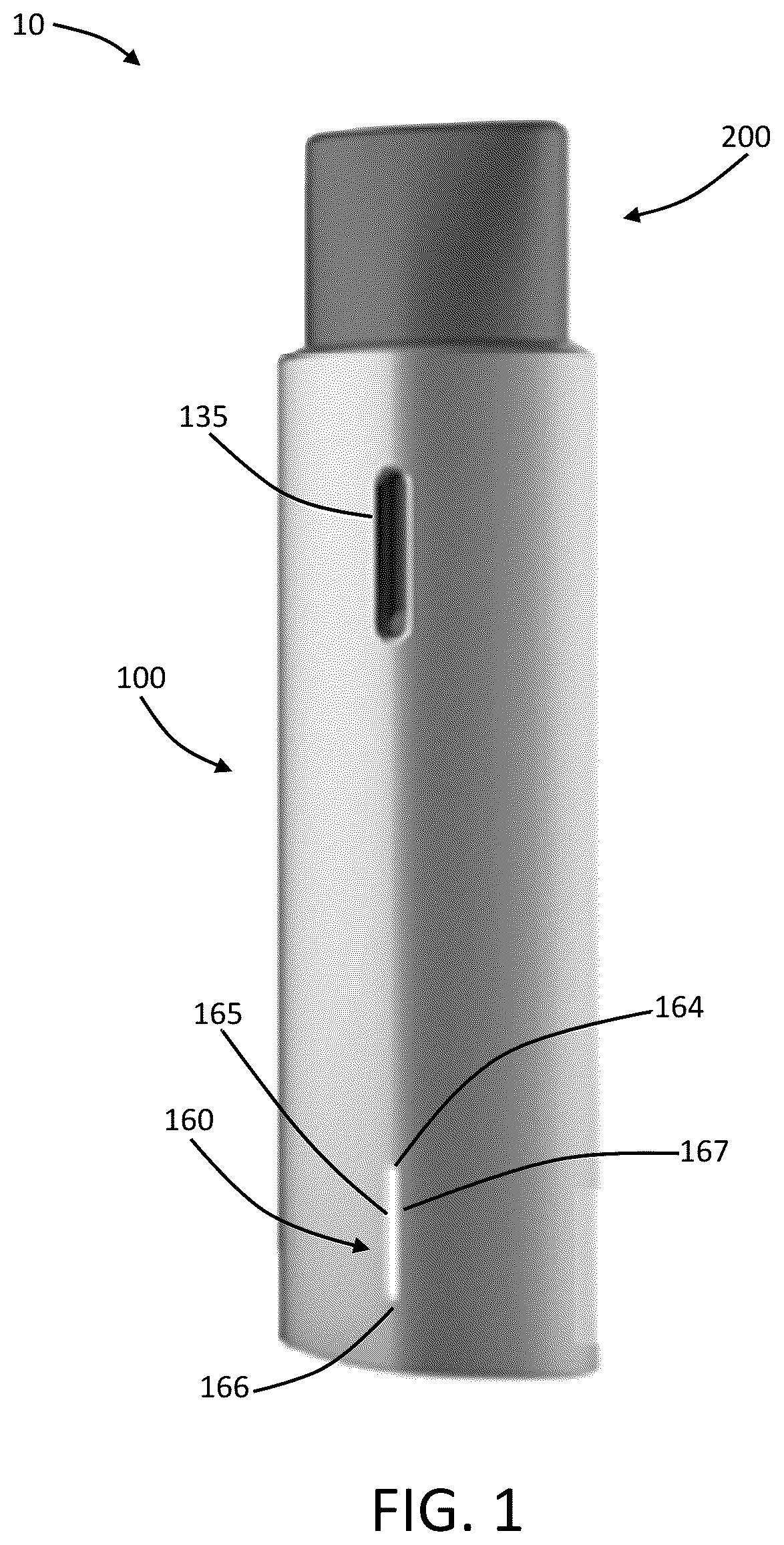 Patent US12332475 — Aerosol delivery device — Figure 1