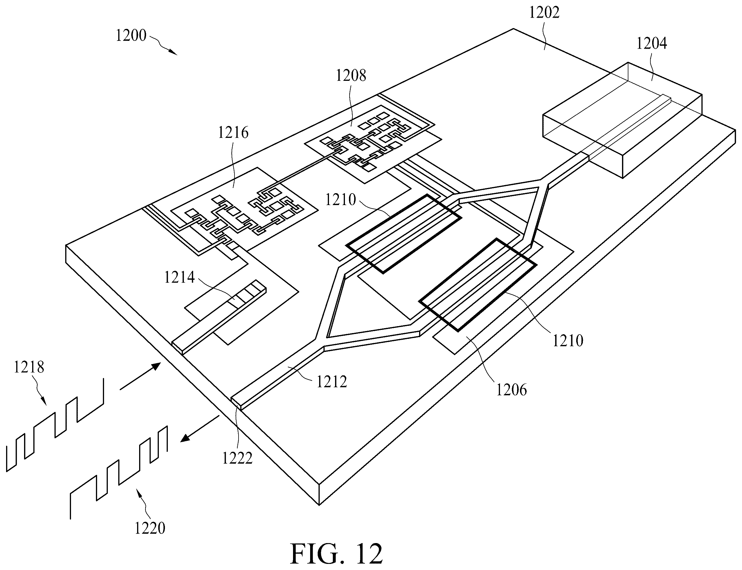 Patent US12332478 Figure 15 – Photonic device and methods of forming same