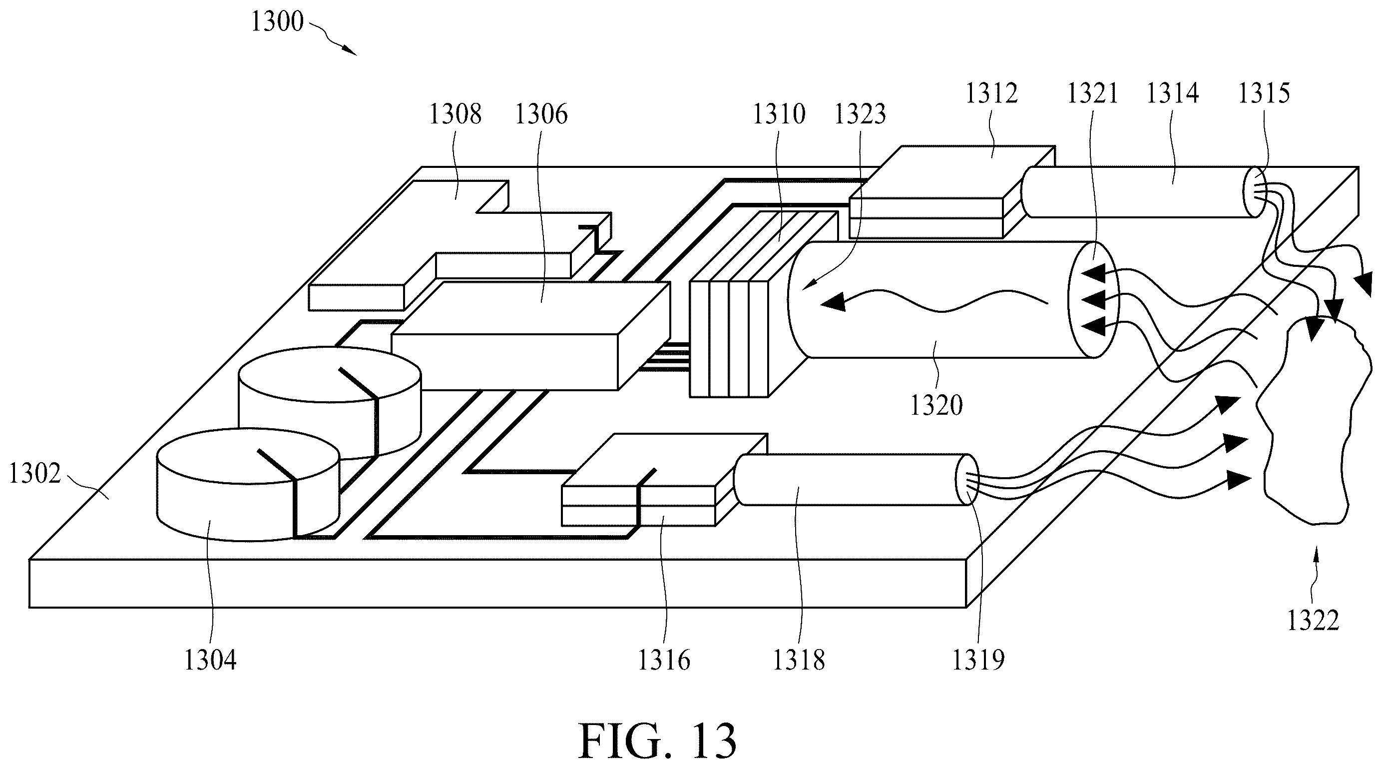 Patent US12332478 Figure 16 – Photonic device and methods of forming same