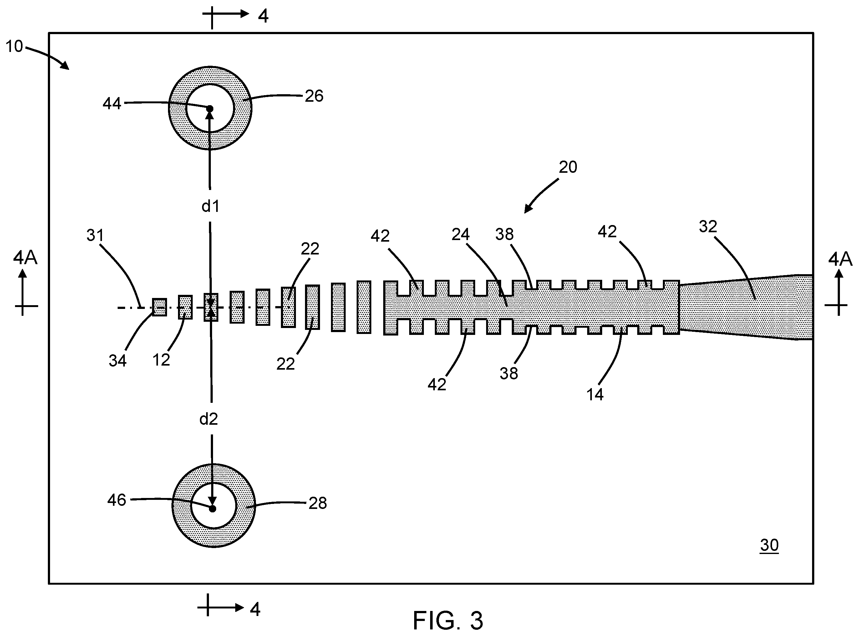 Patent US12332483 Figure 3 – Photonics structures with stacked ring resonators